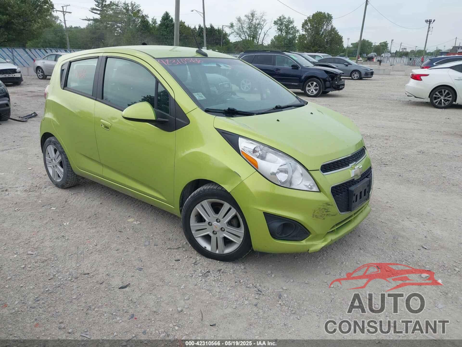 CHEVROLET SPARK 2014 - KL8CD6S92EC409213