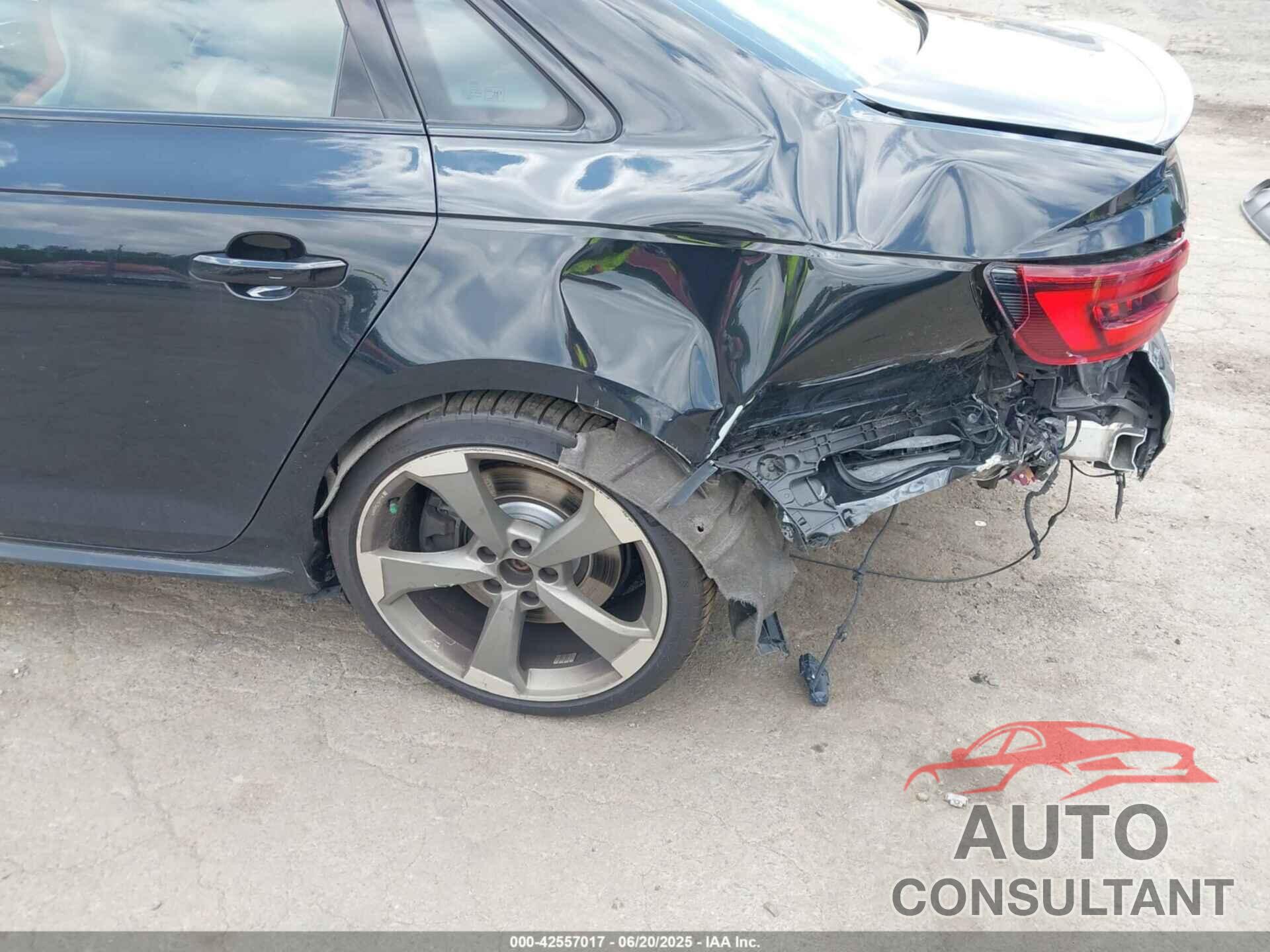 AUDI S4 2019 - WAUB4AF41KA091531