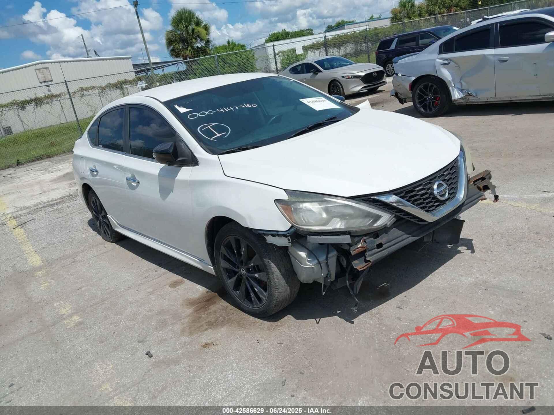 NISSAN SENTRA 2018 - 3N1AB7AP6JY235032