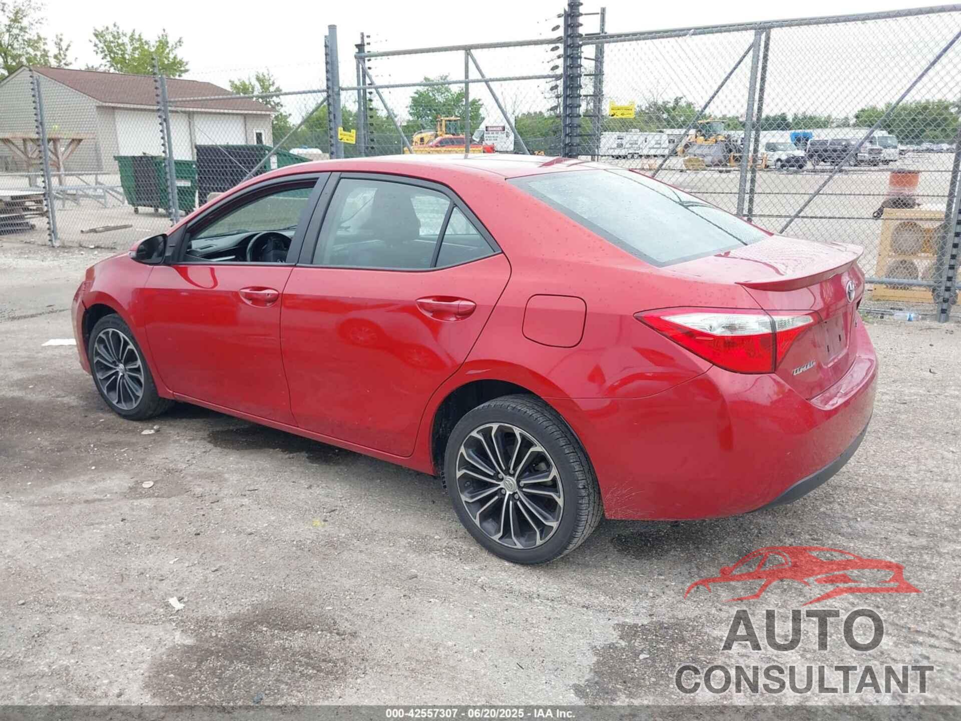TOYOTA COROLLA 2015 - 2T1BURHE1FC440275