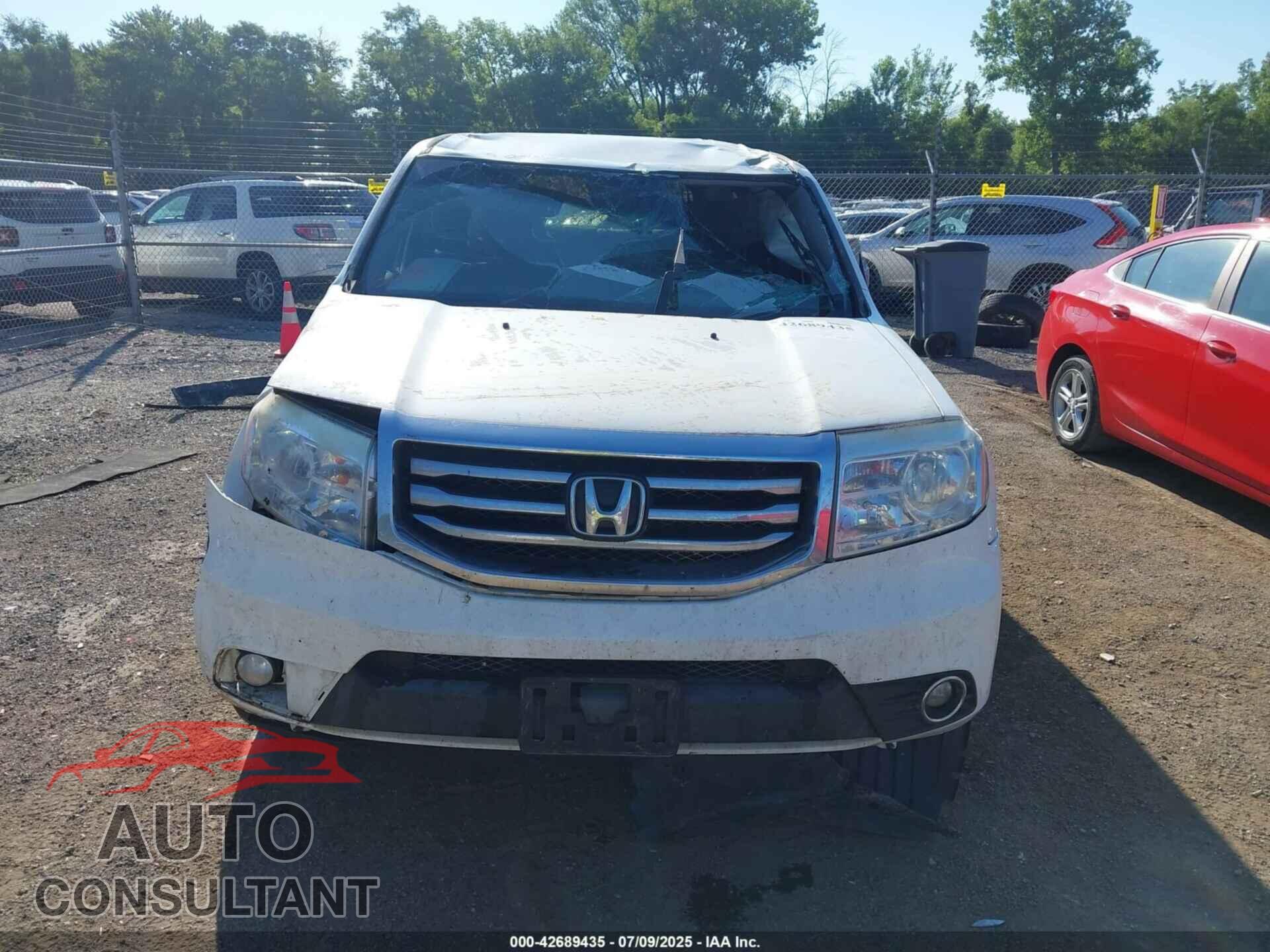 HONDA PILOT 2014 - 5FNYF3H43EB020455