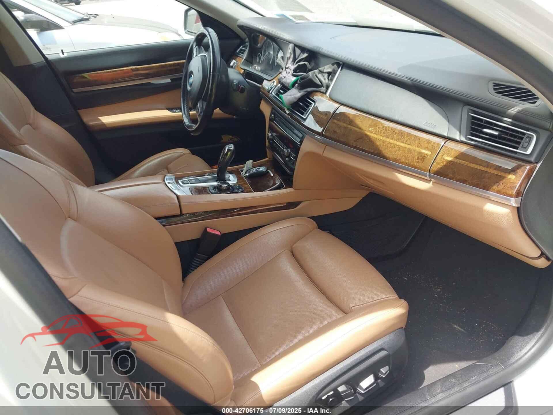 BMW 750LI 2013 - WBAYF8C54DDE59151