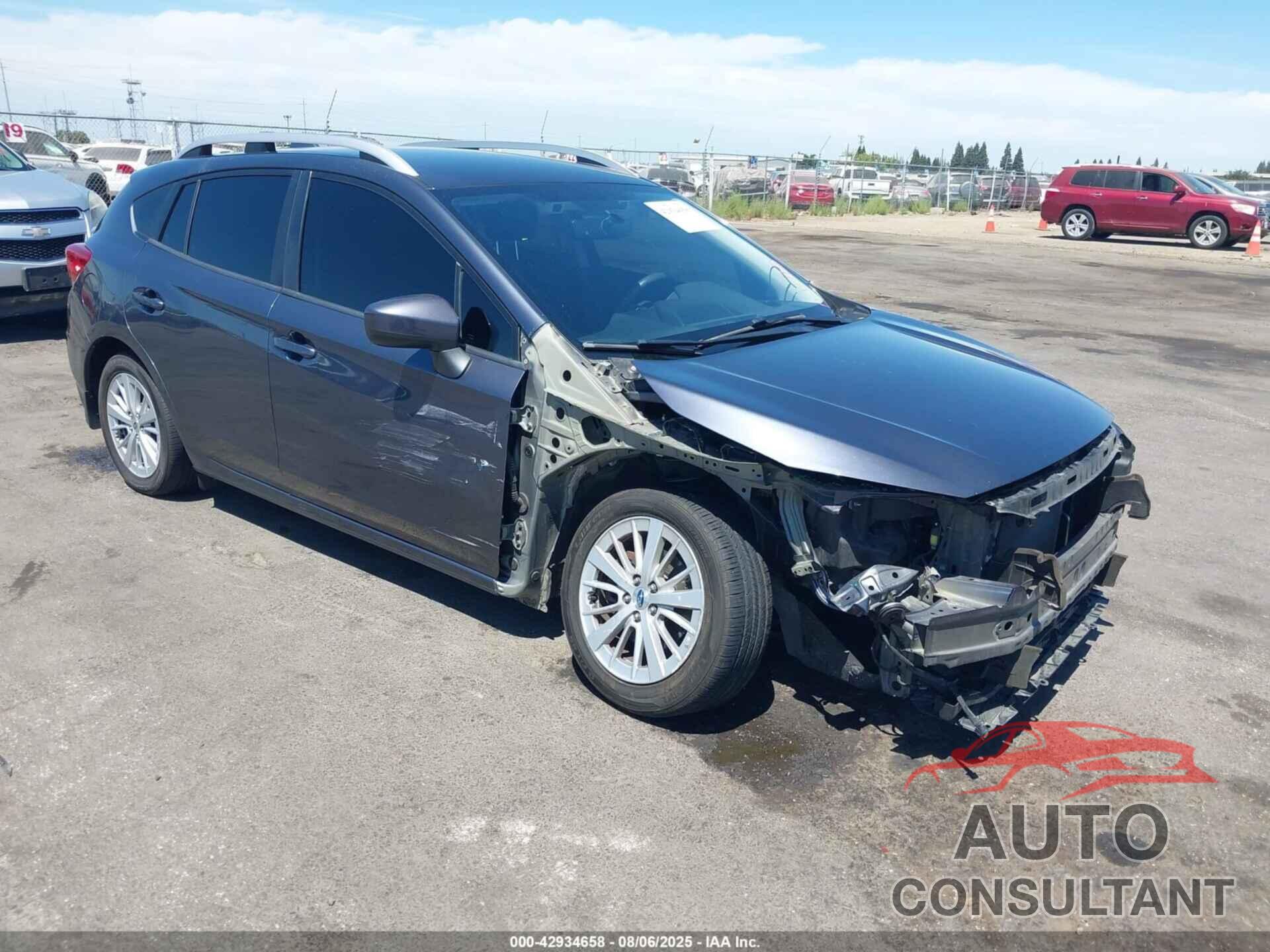 SUBARU IMPREZA 2017 - 4S3GTAD64H3744799