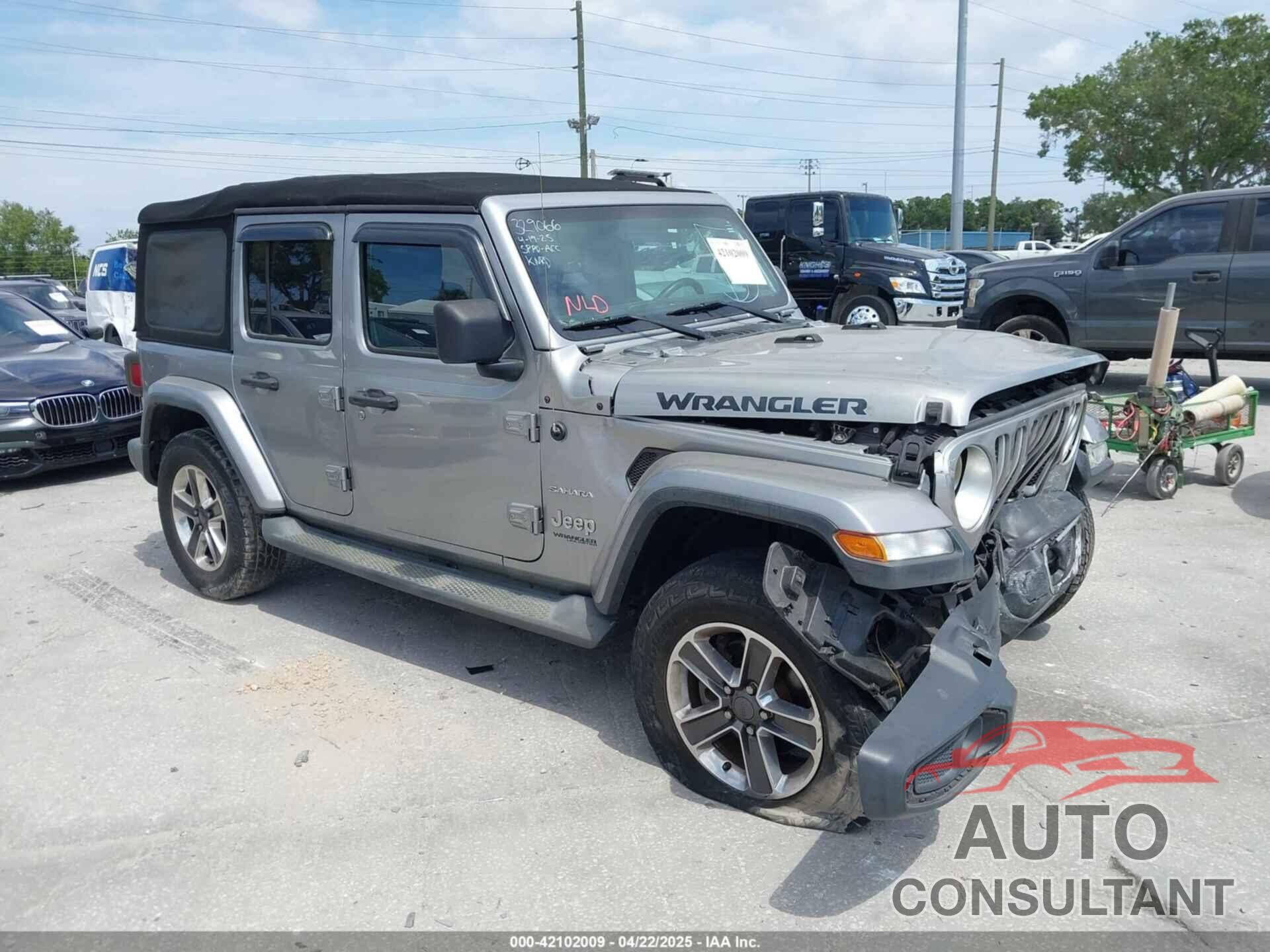 JEEP WRANGLER UNLIMITED 2018 - 1C4HJXEG9JW244419
