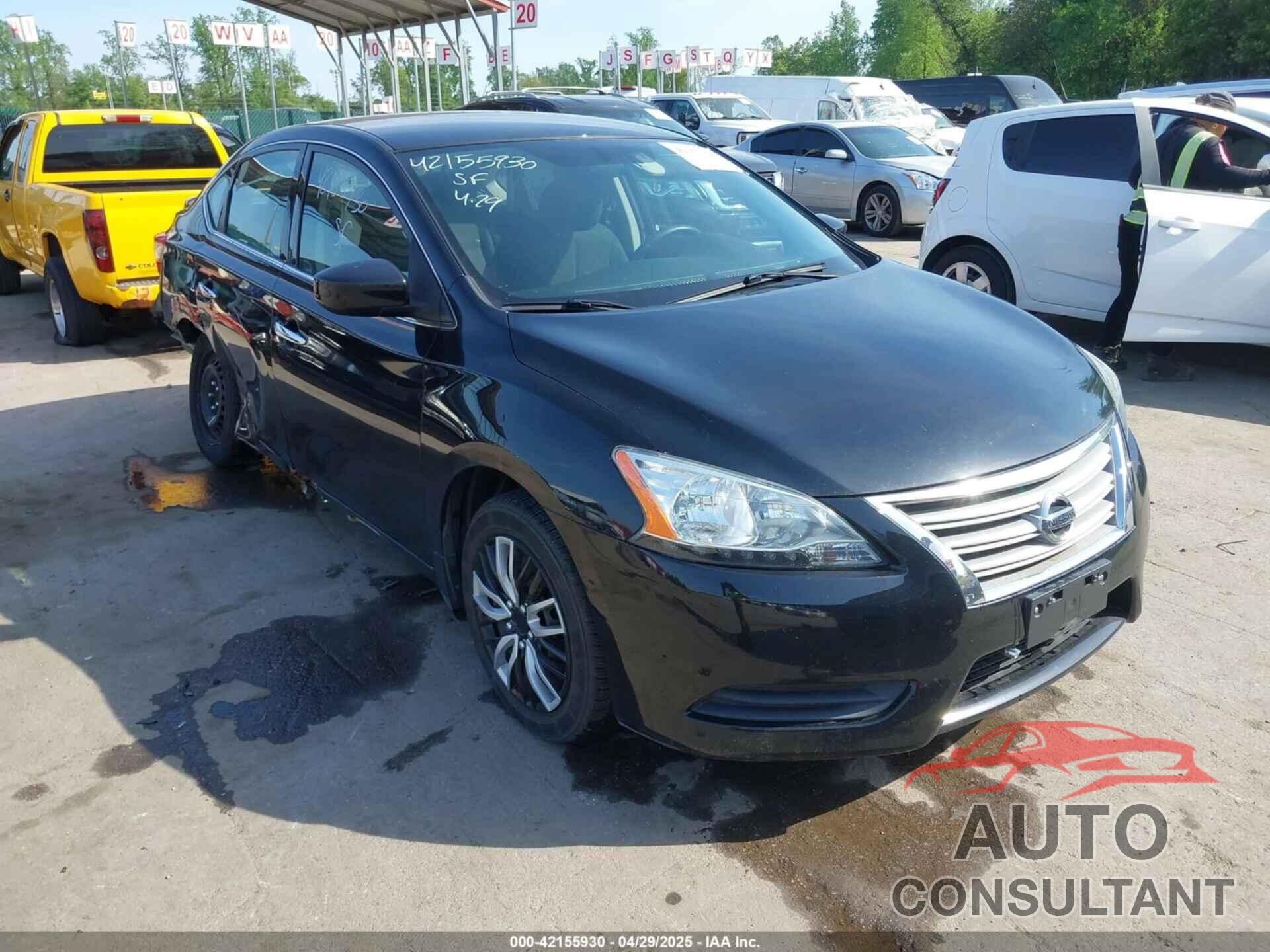 NISSAN SENTRA 2015 - 3N1AB7AP2FL697267