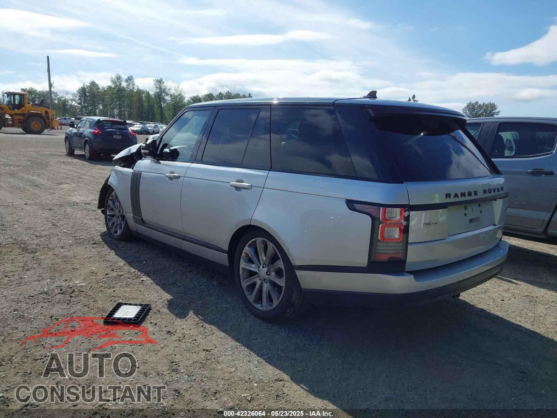 LAND ROVER RANGE ROVER 2016 - SALGS2KFXGA246850