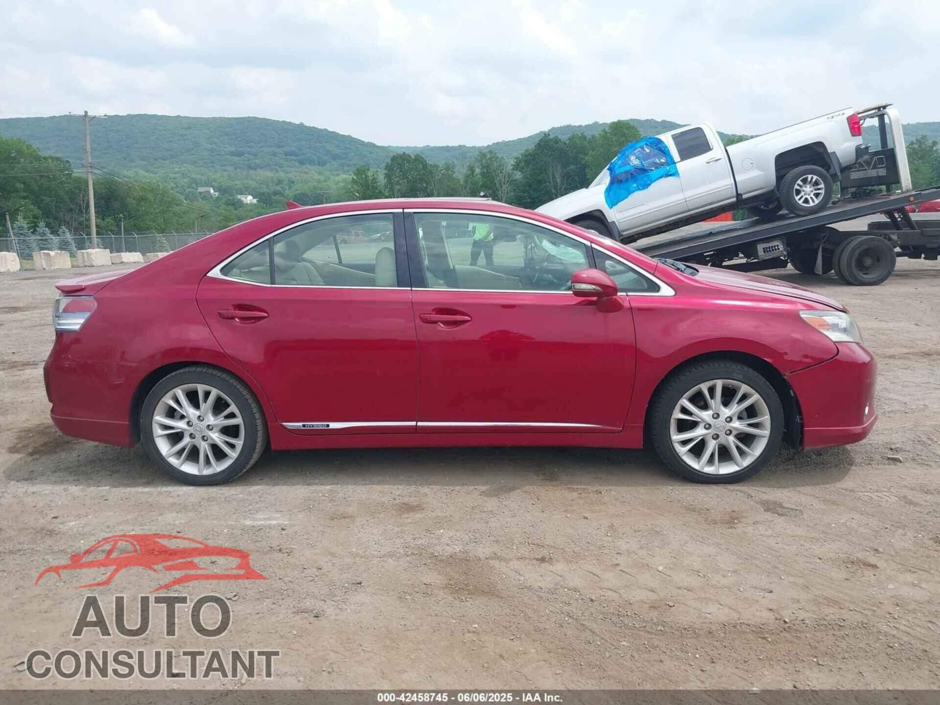 LEXUS HS 250H 2010 - JTHBB1BA3A2013893