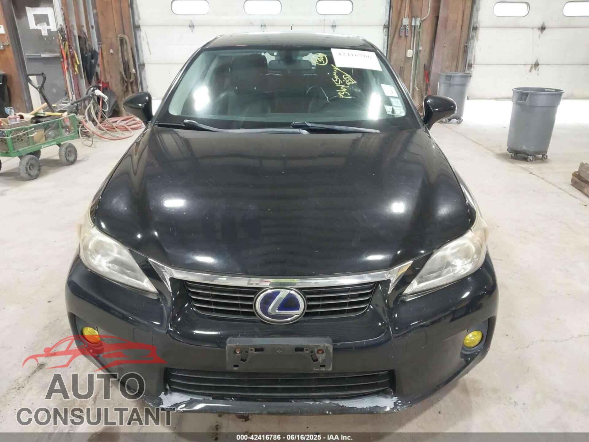 LEXUS CT 200H 2011 - JTHKD5BH9B2032013
