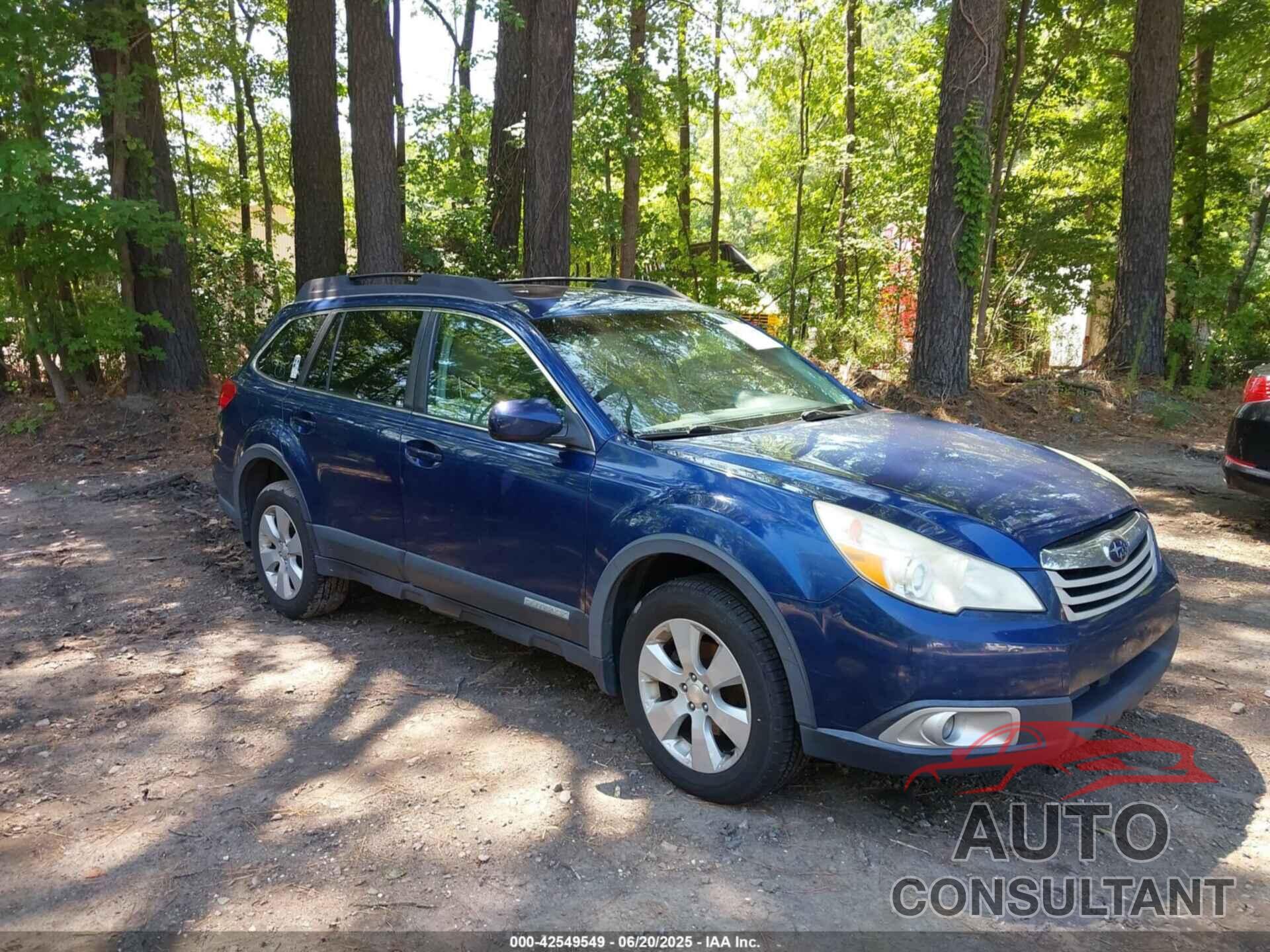 SUBARU OUTBACK 2011 - 4S4BRCGC9B3401608