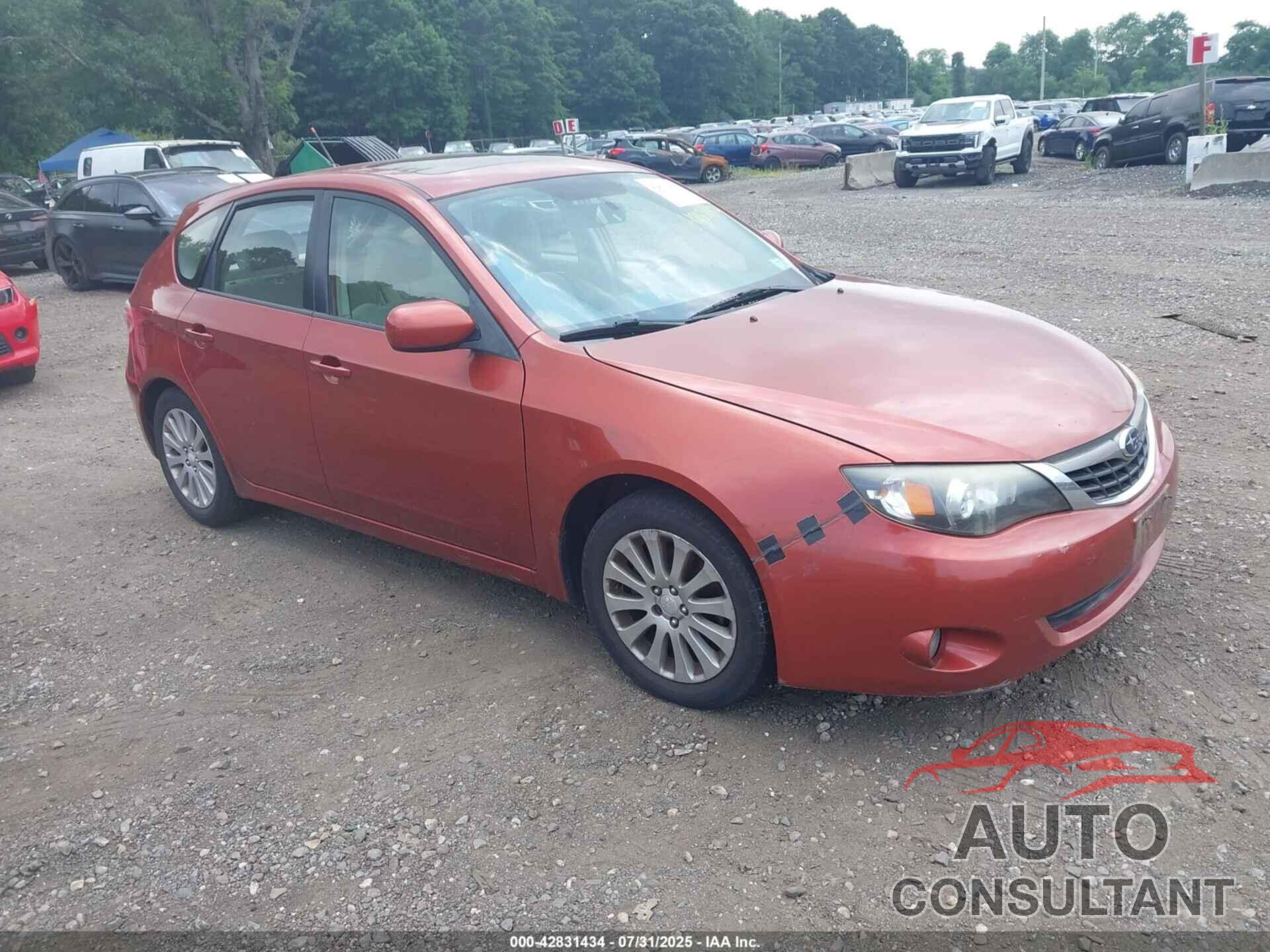 SUBARU IMPREZA 2009 - JF1GH60609H823143