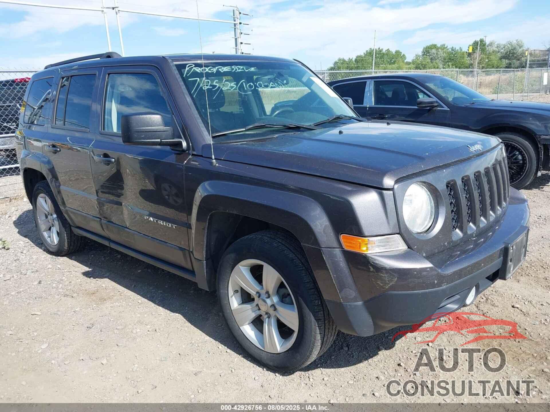 JEEP PATRIOT 2016 - 1C4NJRFB4GD646872