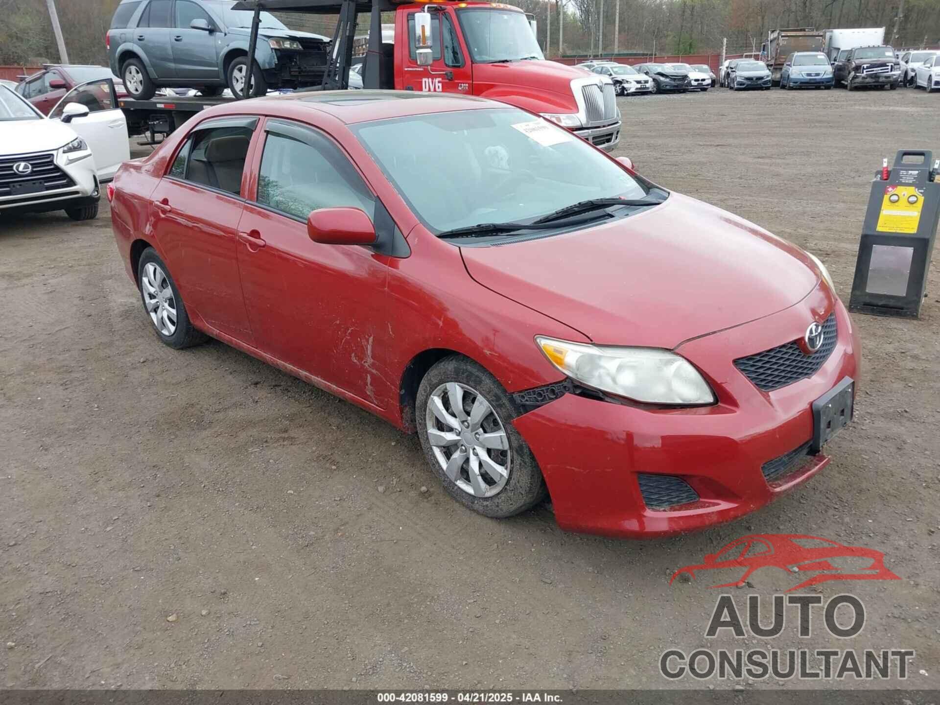 TOYOTA COROLLA 2010 - 2T1BU4EE7AC340360