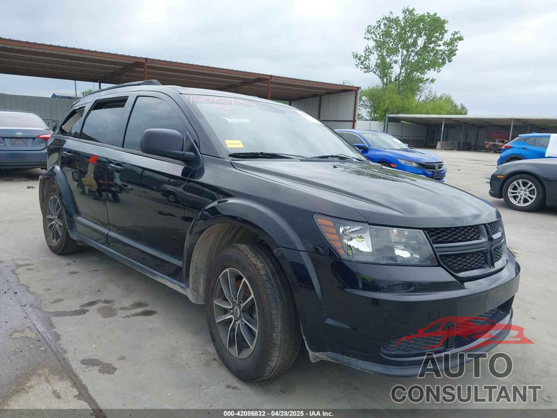 DODGE JOURNEY 2018 - 3C4PDCAB0JT254090