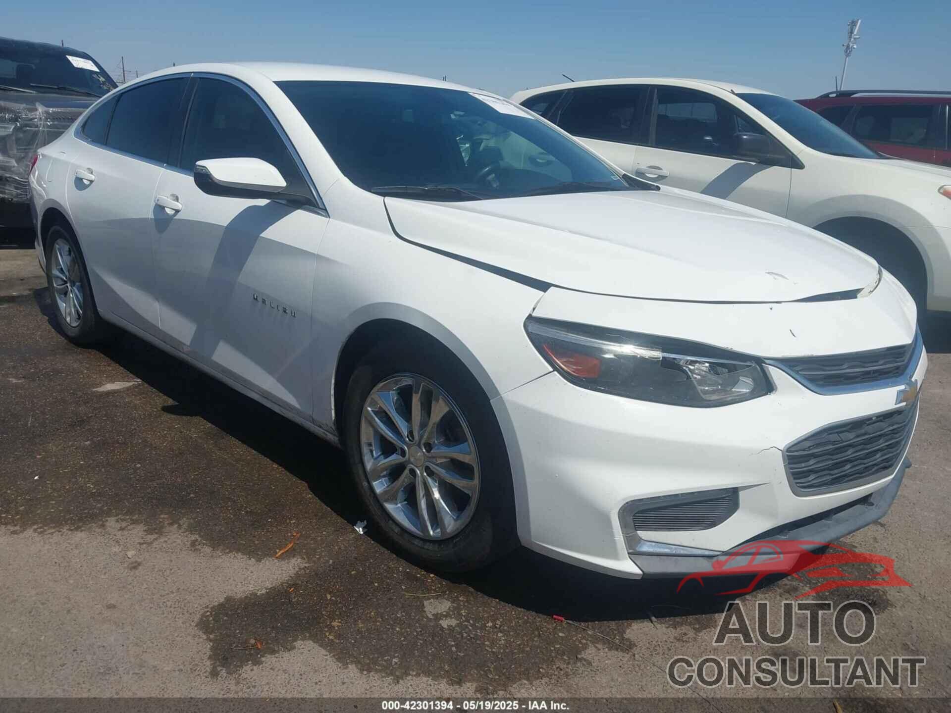 CHEVROLET MALIBU 2017 - 1G1ZE5ST1HF117164