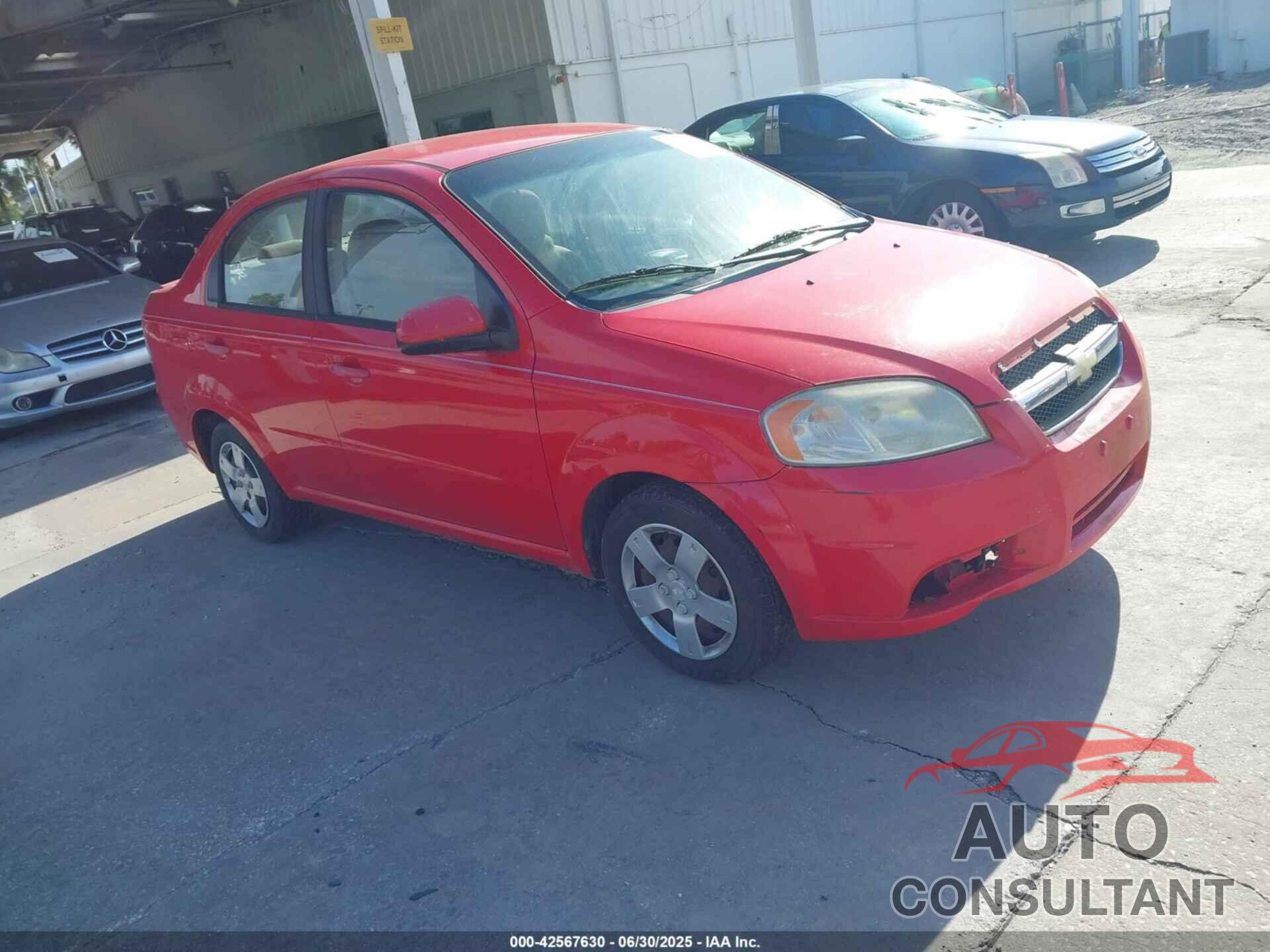 CHEVROLET AVEO 2011 - KL1TD5DE3BB164104