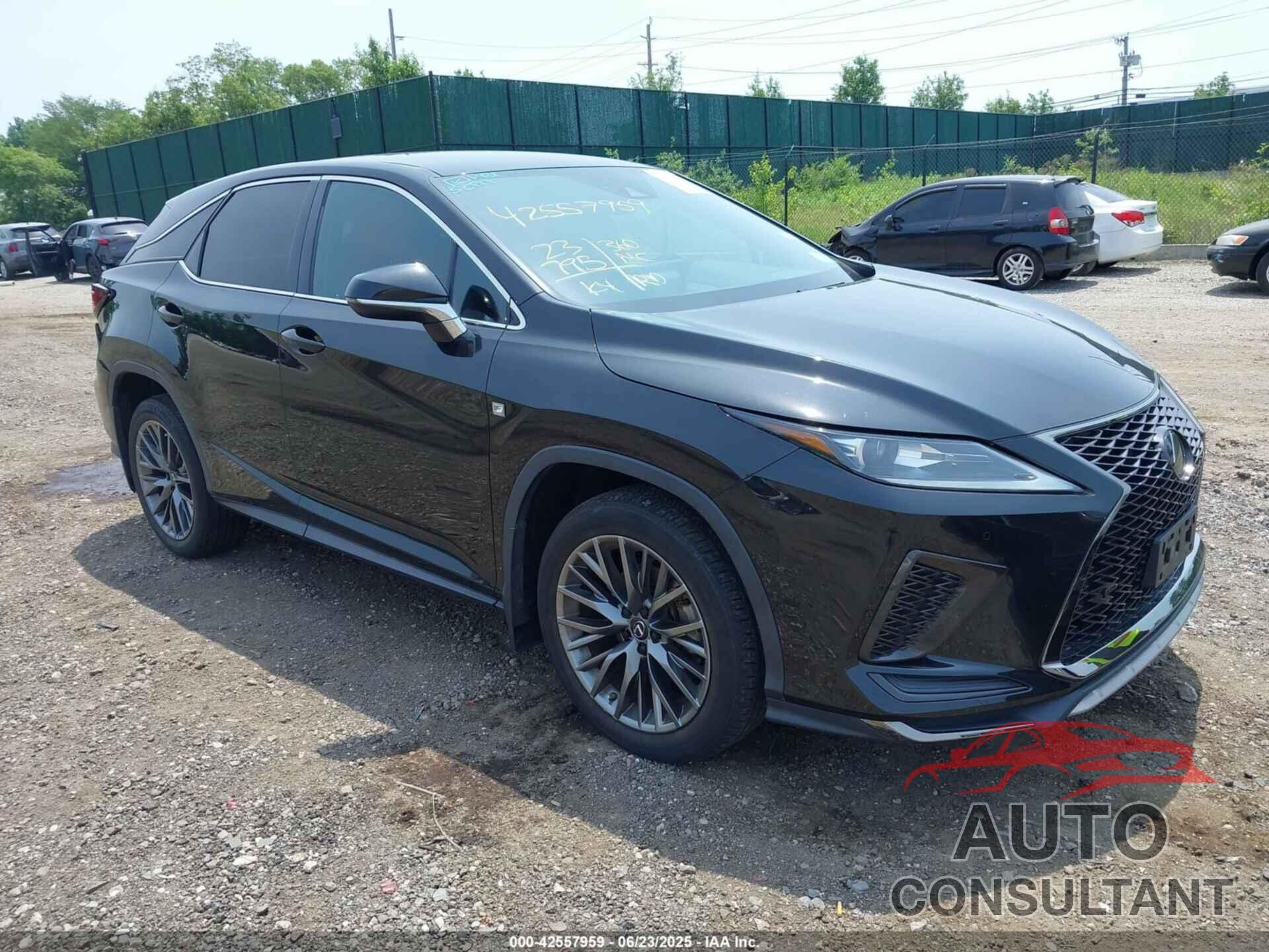 LEXUS RX 350 2020 - 2T2SZMDA0LC243807