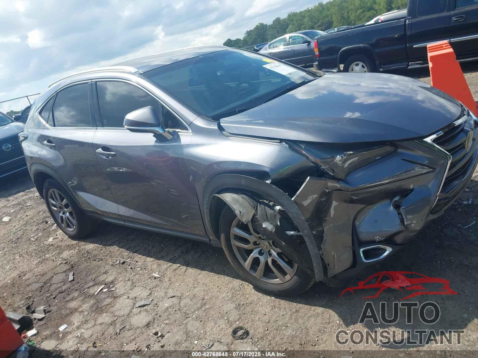LEXUS NX 200T 2016 - JTJYARBZ7G2039003