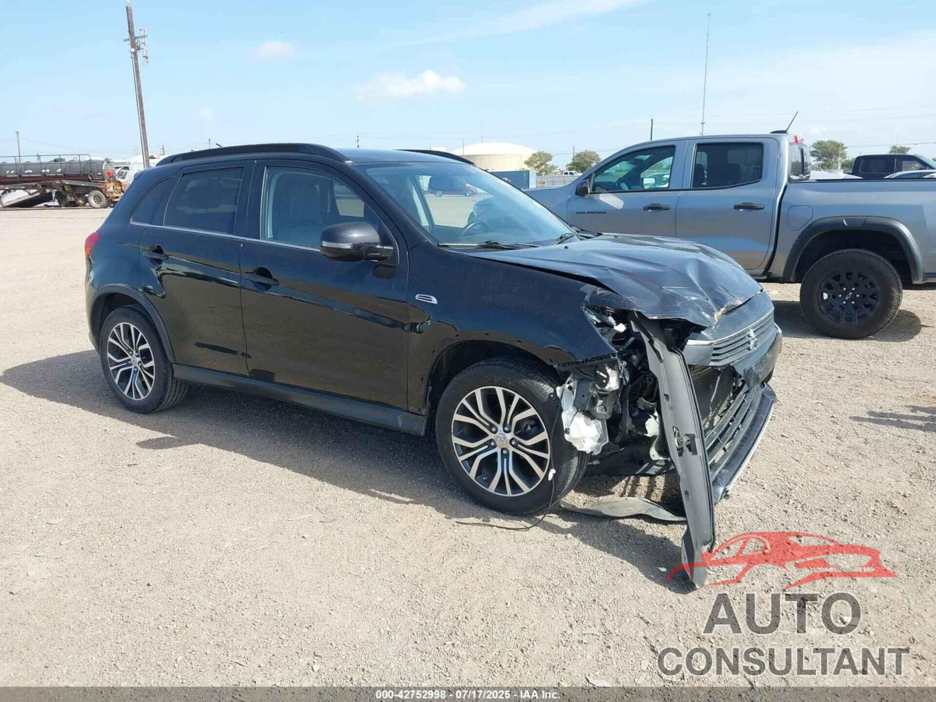 MITSUBISHI OUTLANDER SPORT 2016 - JA4AP4AW8GZ044936