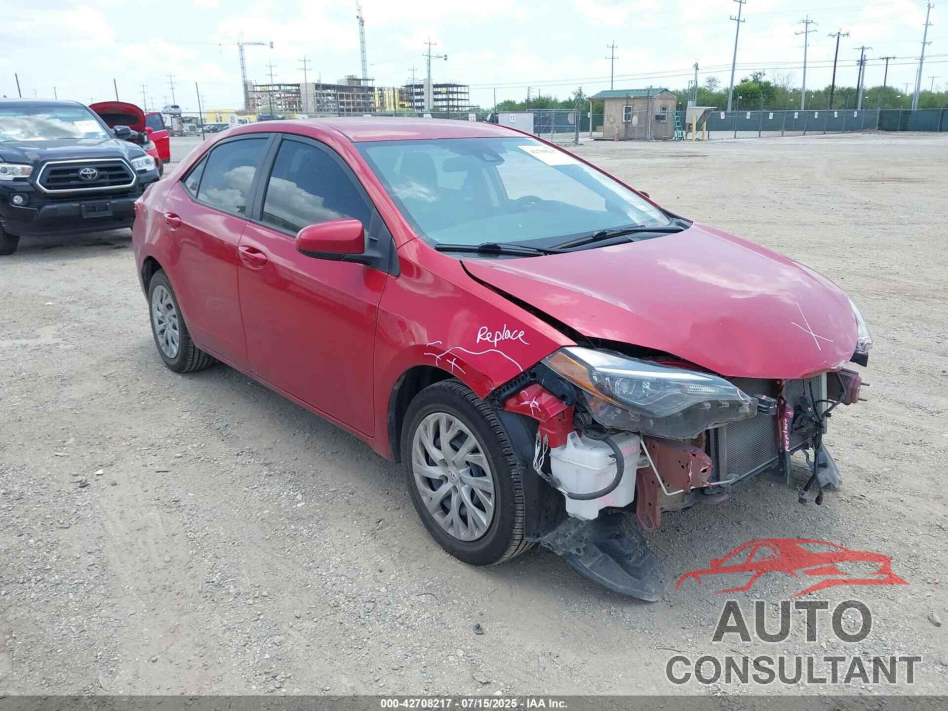 TOYOTA COROLLA 2019 - 5YFBURHE5KP859420