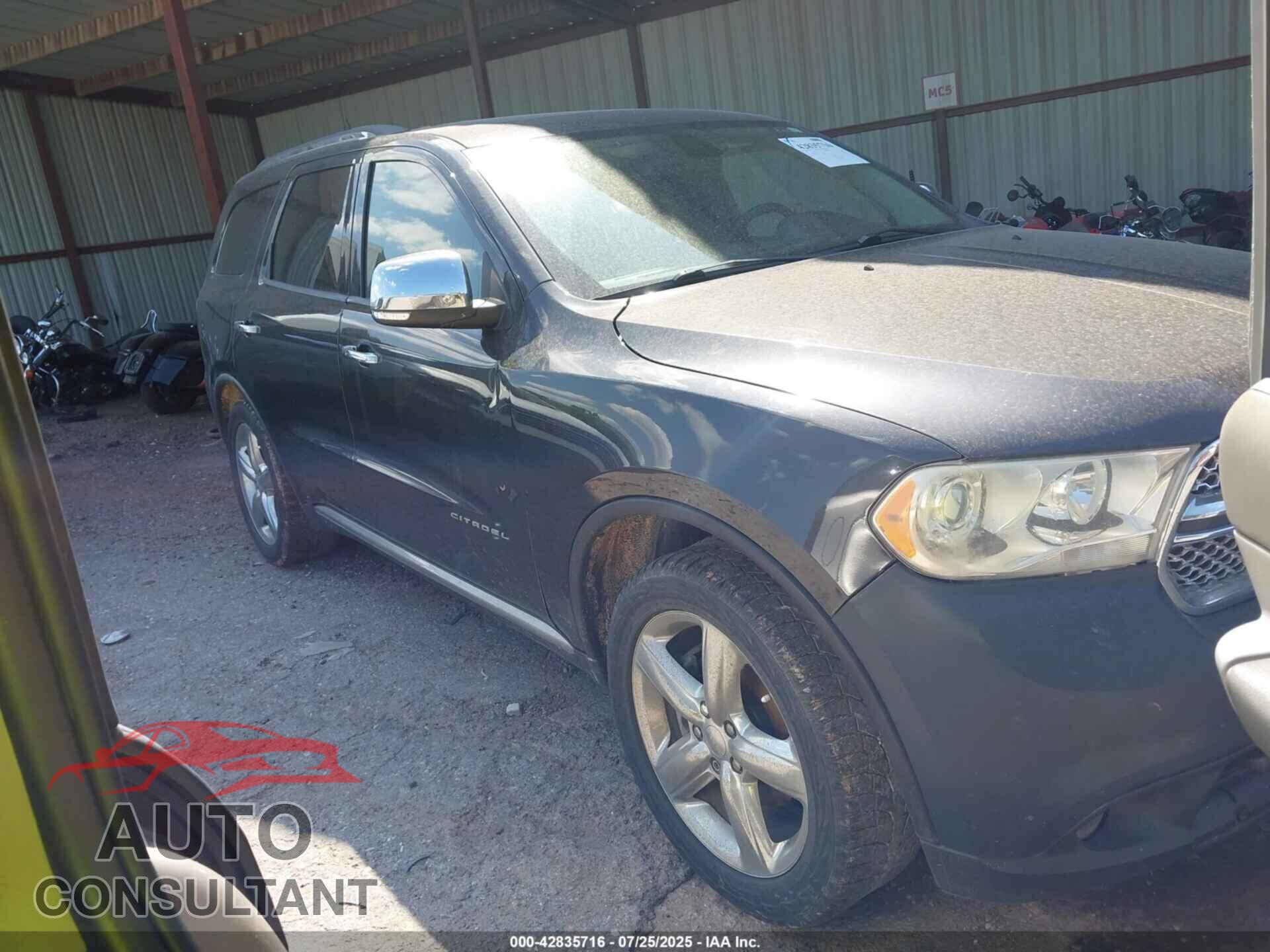 DODGE DURANGO 2011 - 1D4SE5GT1BC595016