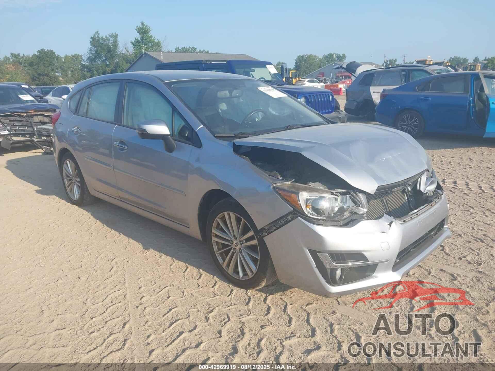 SUBARU IMPREZA 2016 - JF1GPAK69G8228775