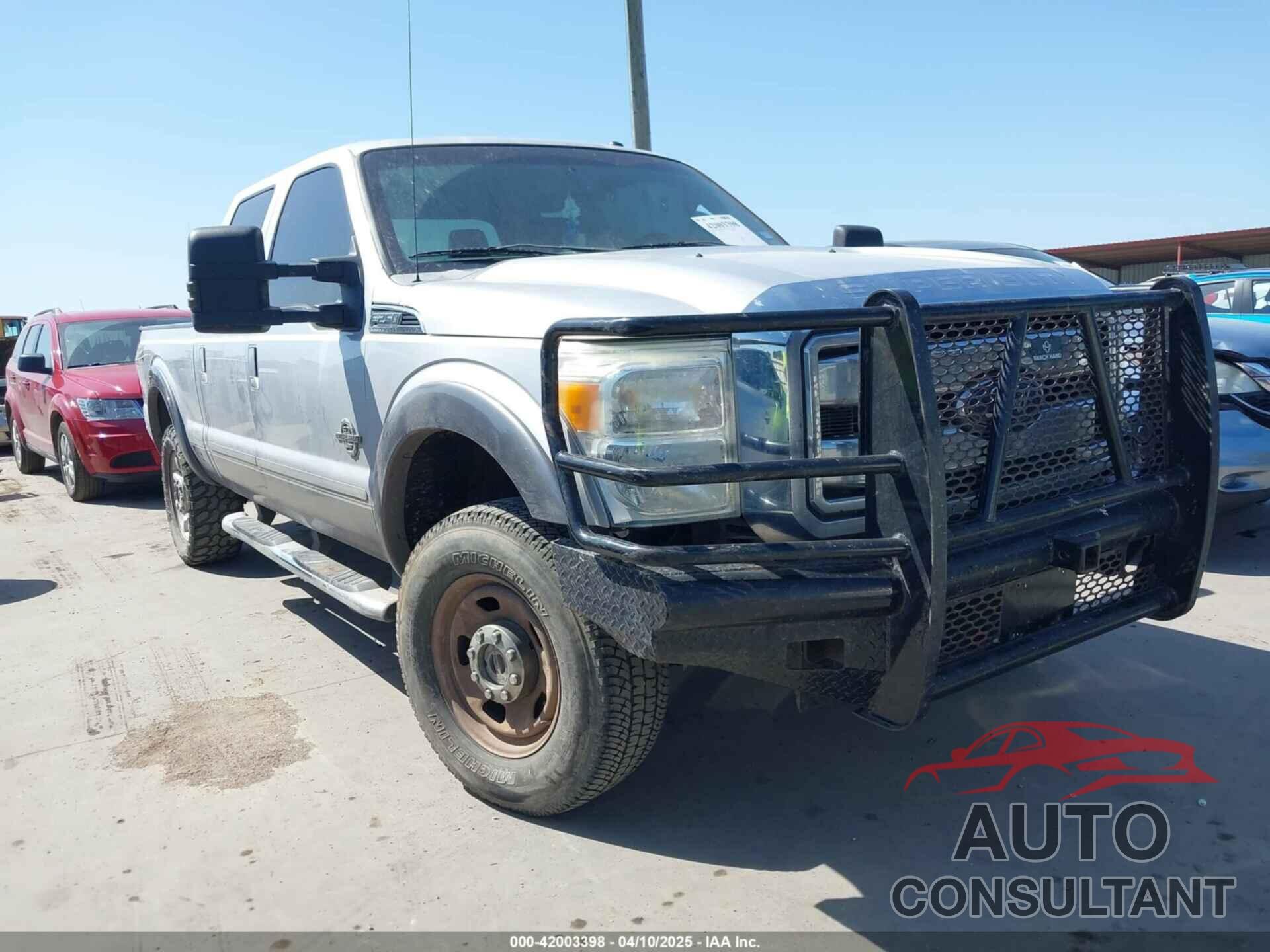FORD F-250 2012 - 1FT7W2BT7CEB38710