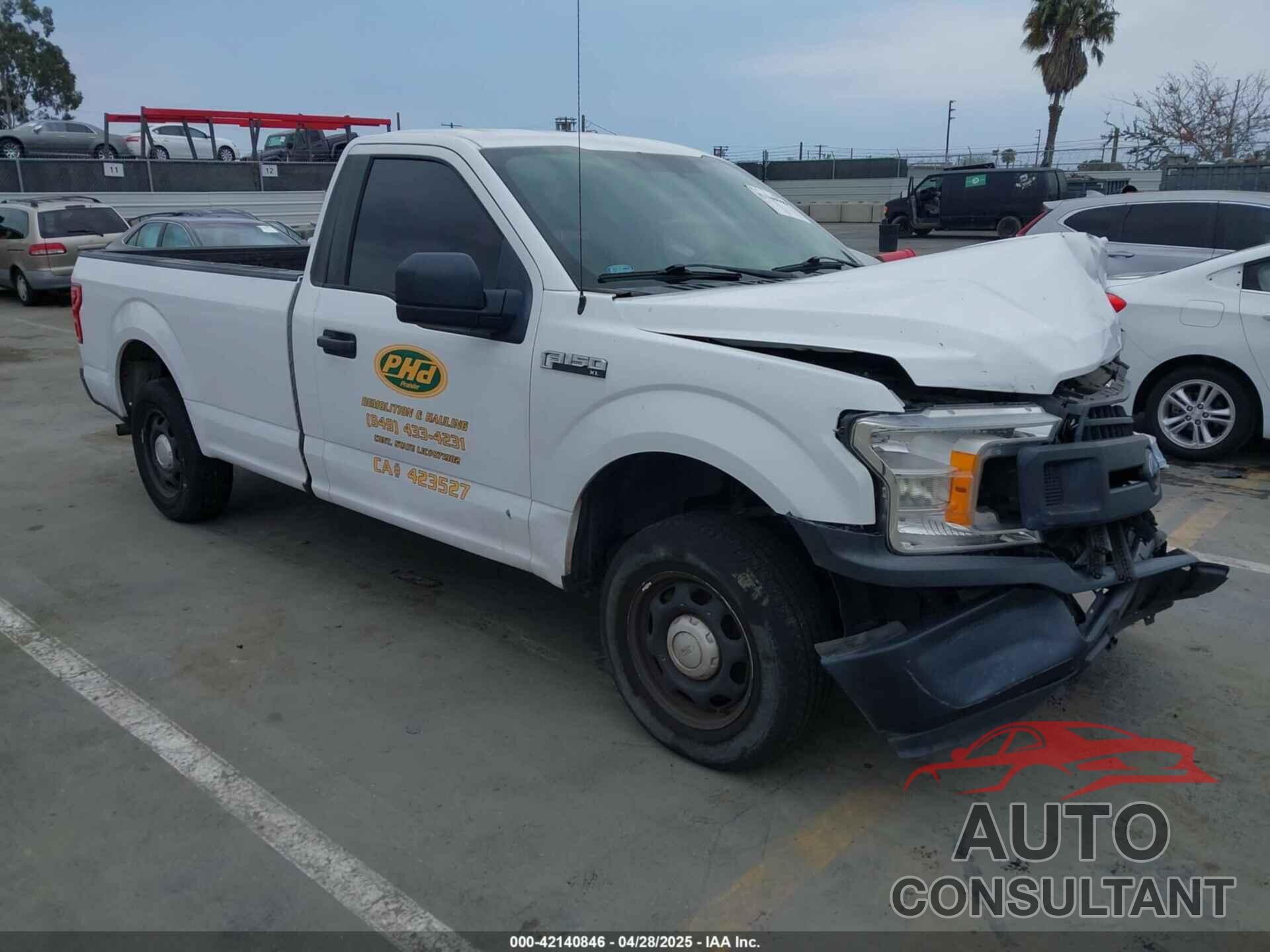 FORD F-150 2018 - 1FTMF1CB2JKC34648