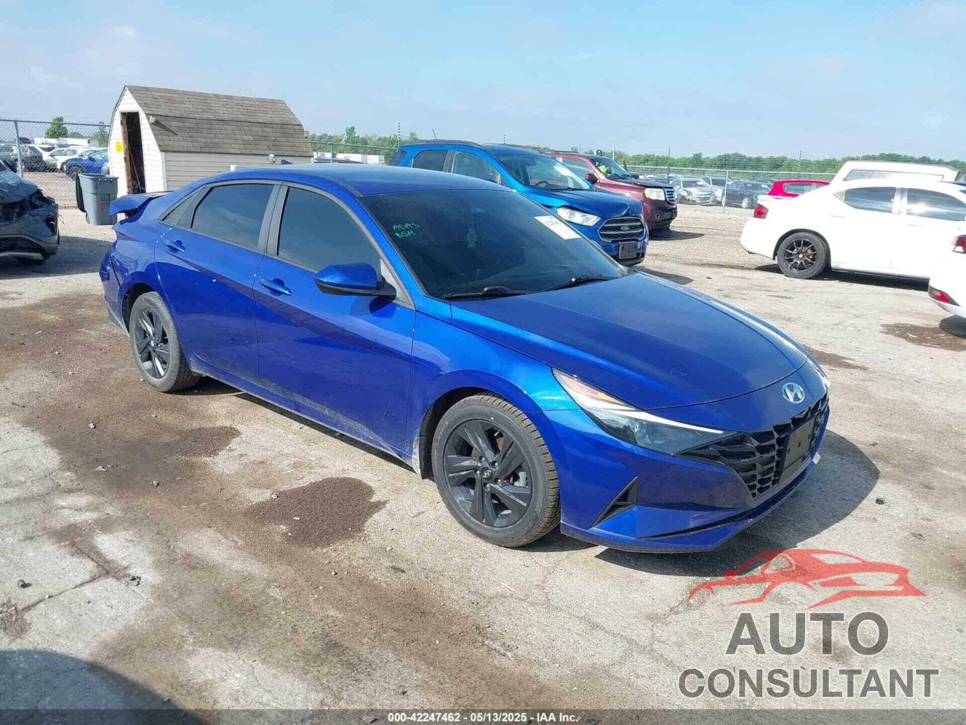 HYUNDAI ELANTRA 2022 - KMHLS4AG6NU334295