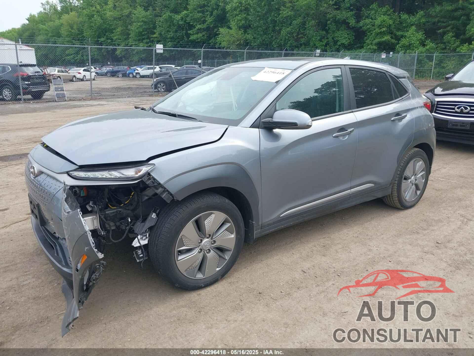 HYUNDAI KONA ELECTRIC 2021 - KM8K33AG1MU127234