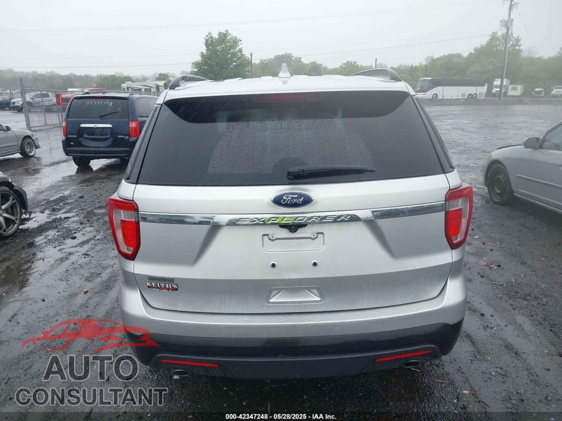FORD EXPLORER 2017 - 1FM5K7B85HGA92359