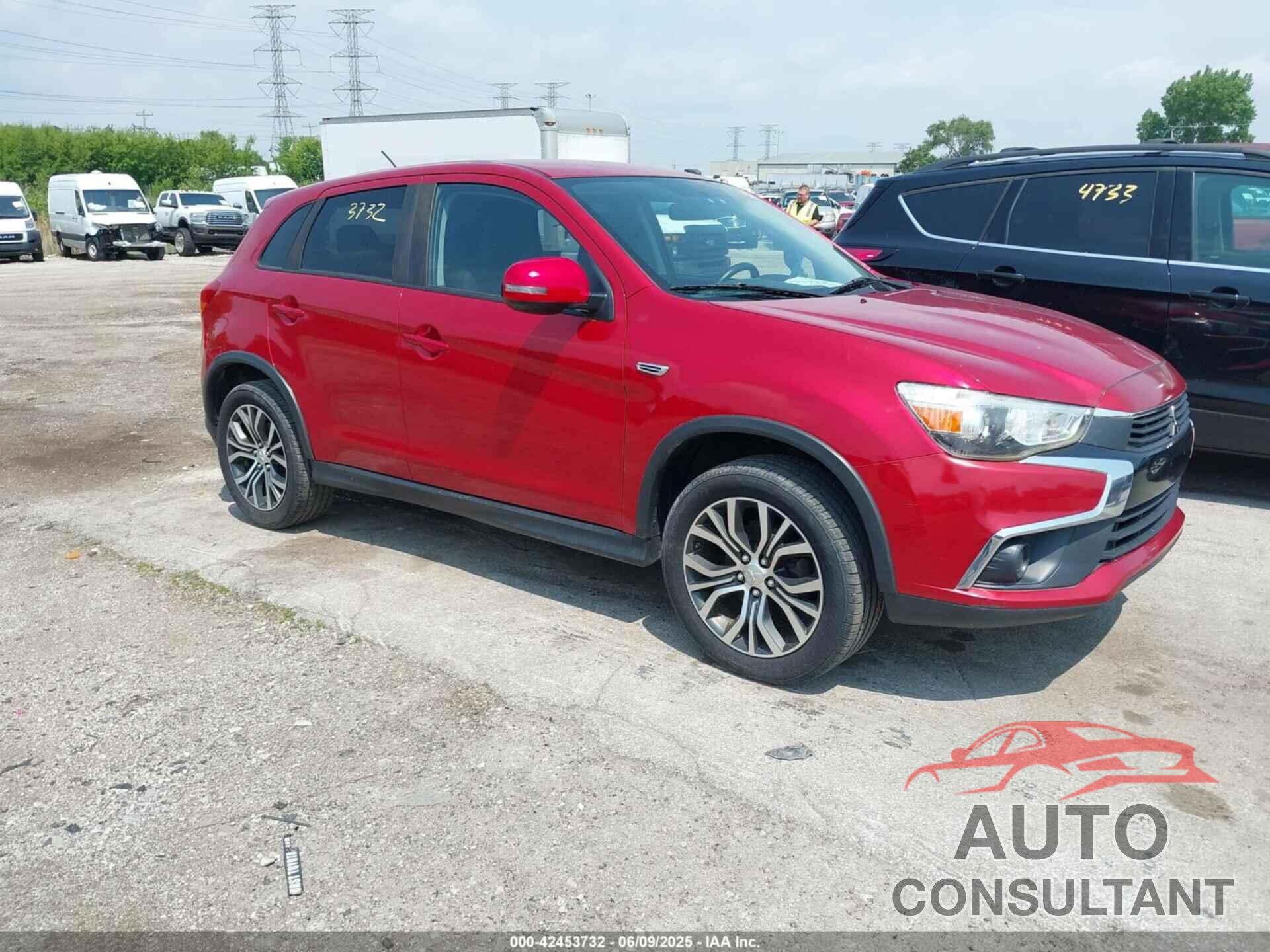 MITSUBISHI OUTLANDER SPORT 2016 - JA4AP3AU0GZ047693