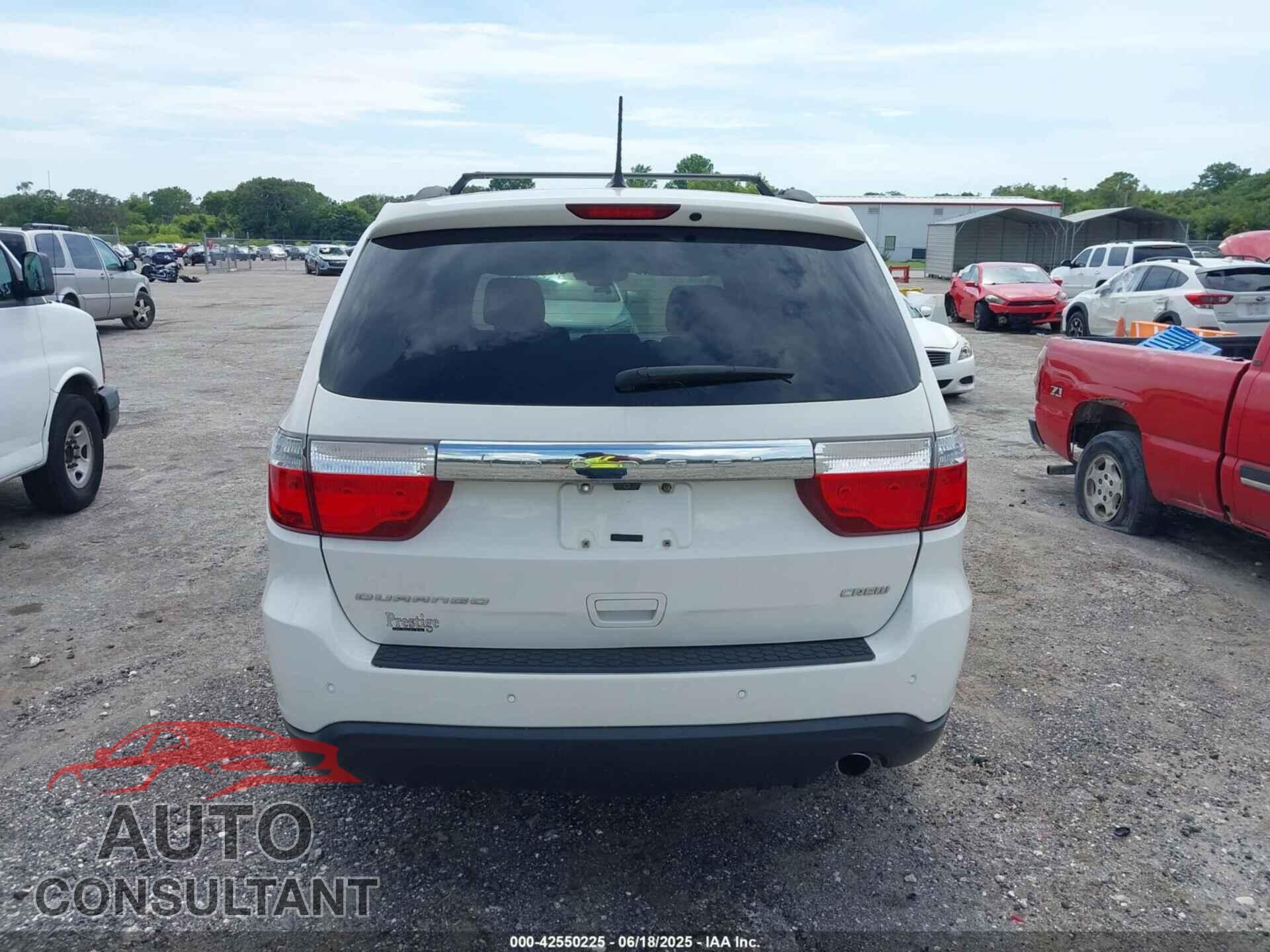 DODGE DURANGO 2012 - 1C4RDHDG2CC157999