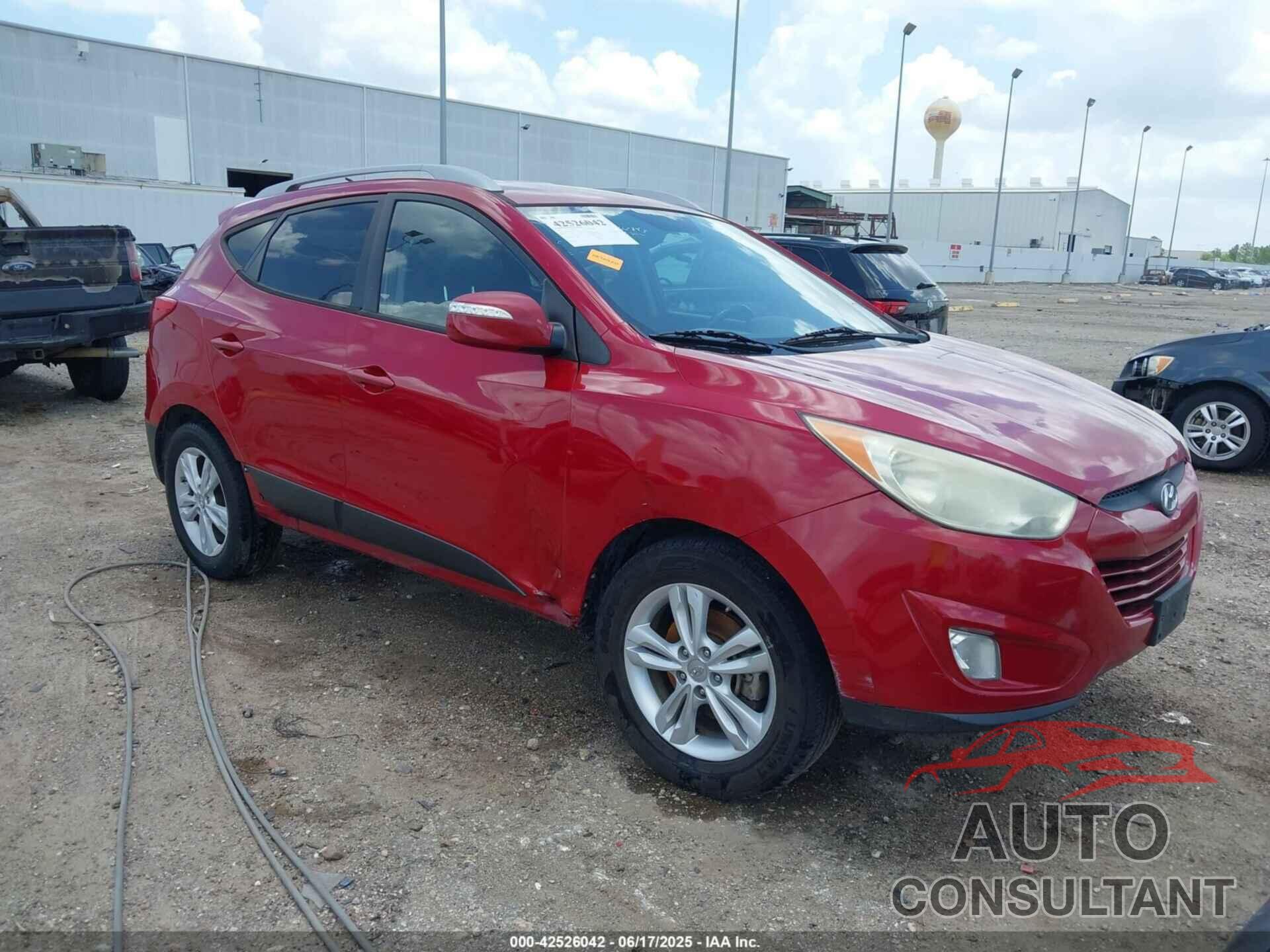 HYUNDAI TUCSON 2013 - KM8JU3ACXDU607844