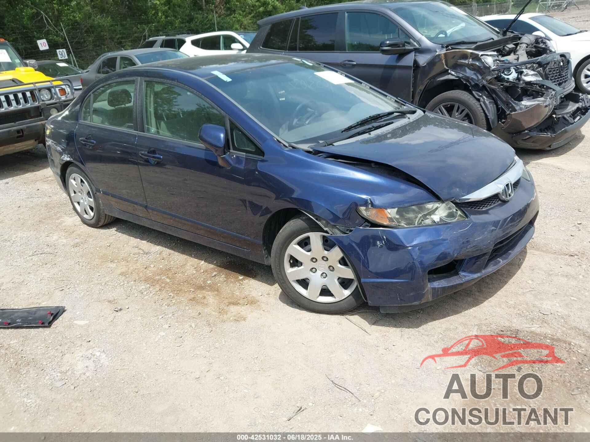 HONDA CIVIC 2009 - 19XFA16559E004081