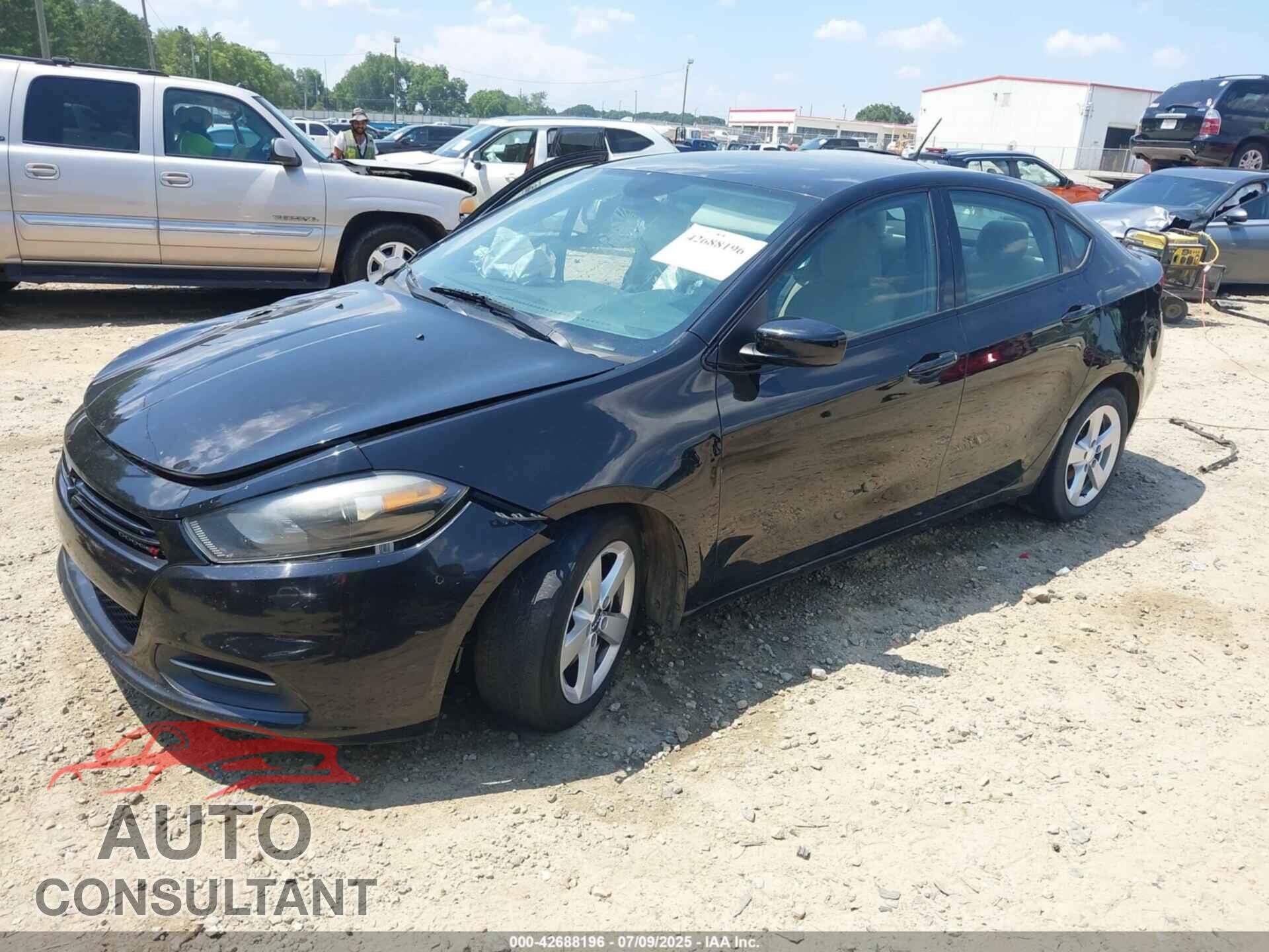 DODGE DART 2015 - 1C3CDFBB4FD352314