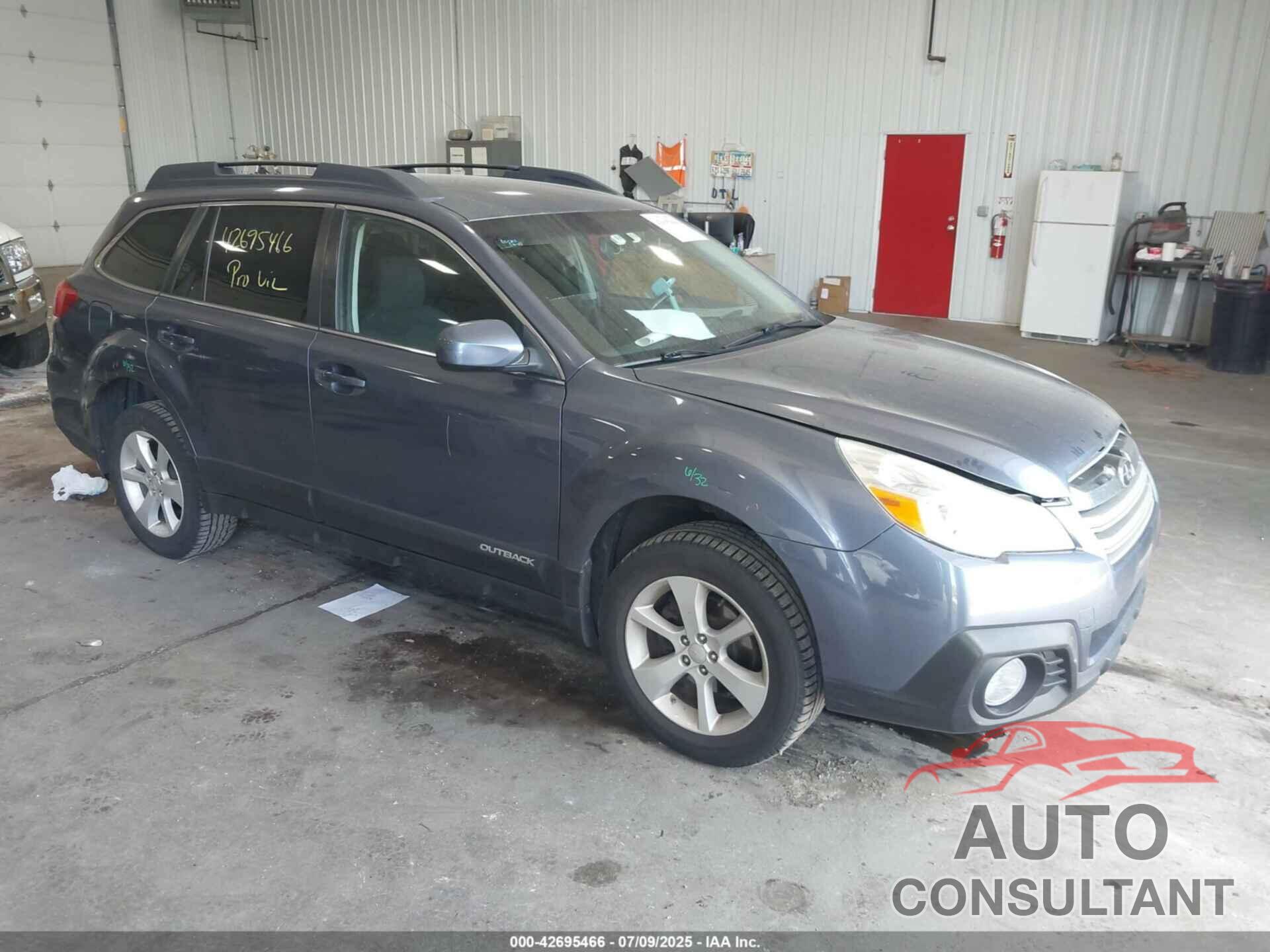 SUBARU OUTBACK 2014 - 4S4BRCCC3E3308481