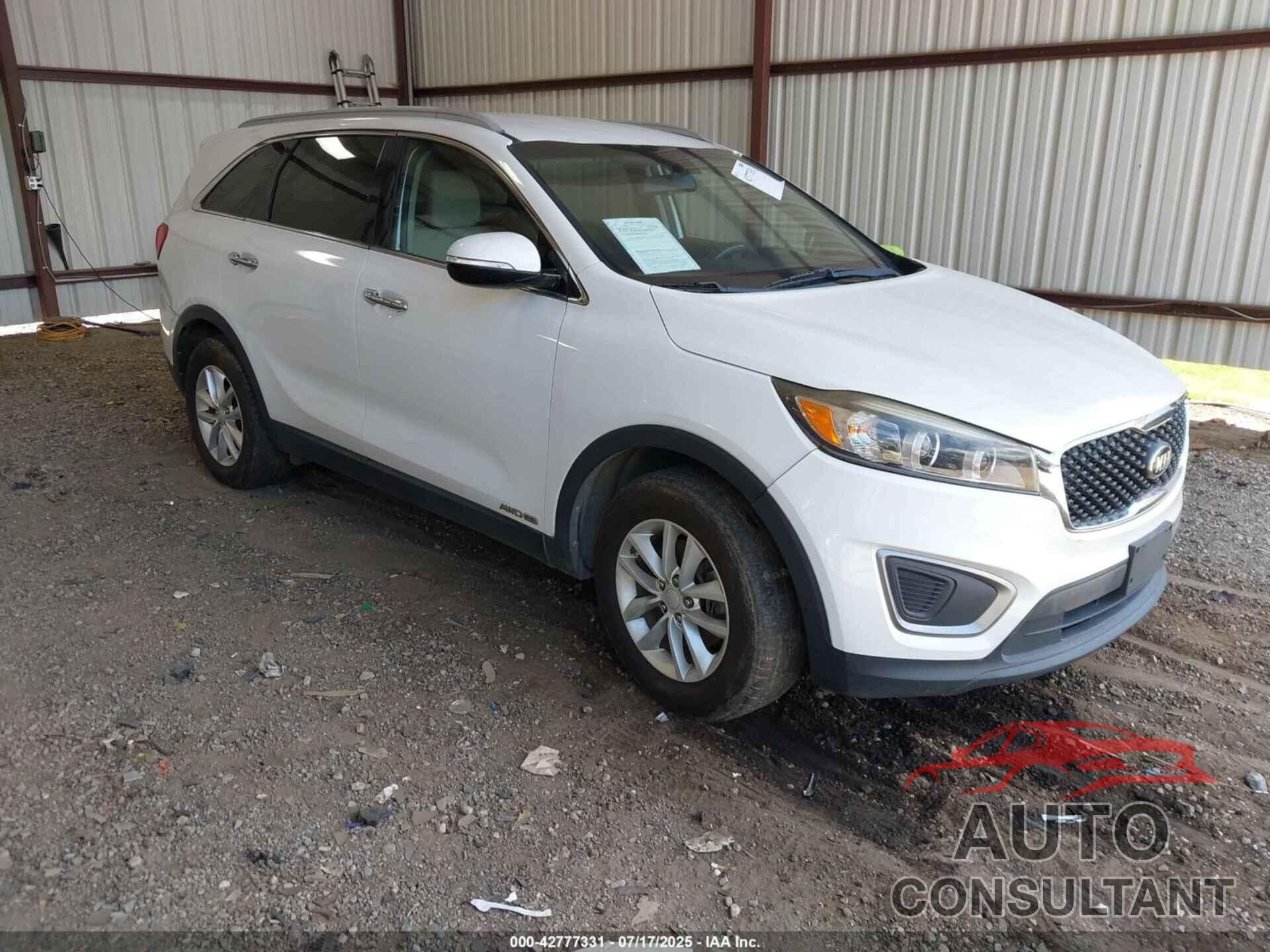 KIA SORENTO 2016 - 5XYPGDA57GG024036