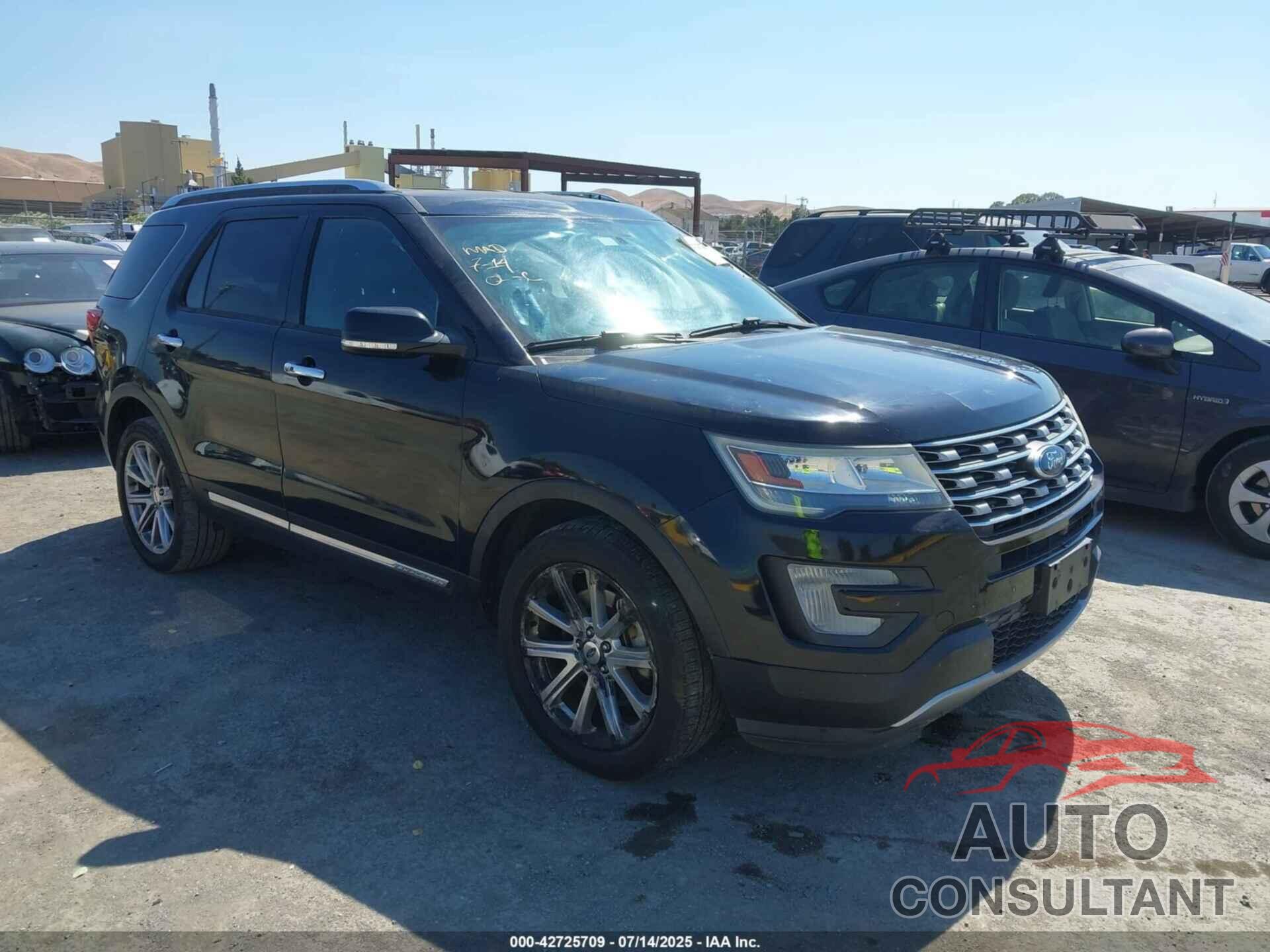 FORD EXPLORER 2017 - 1FM5K8F84HGC70195