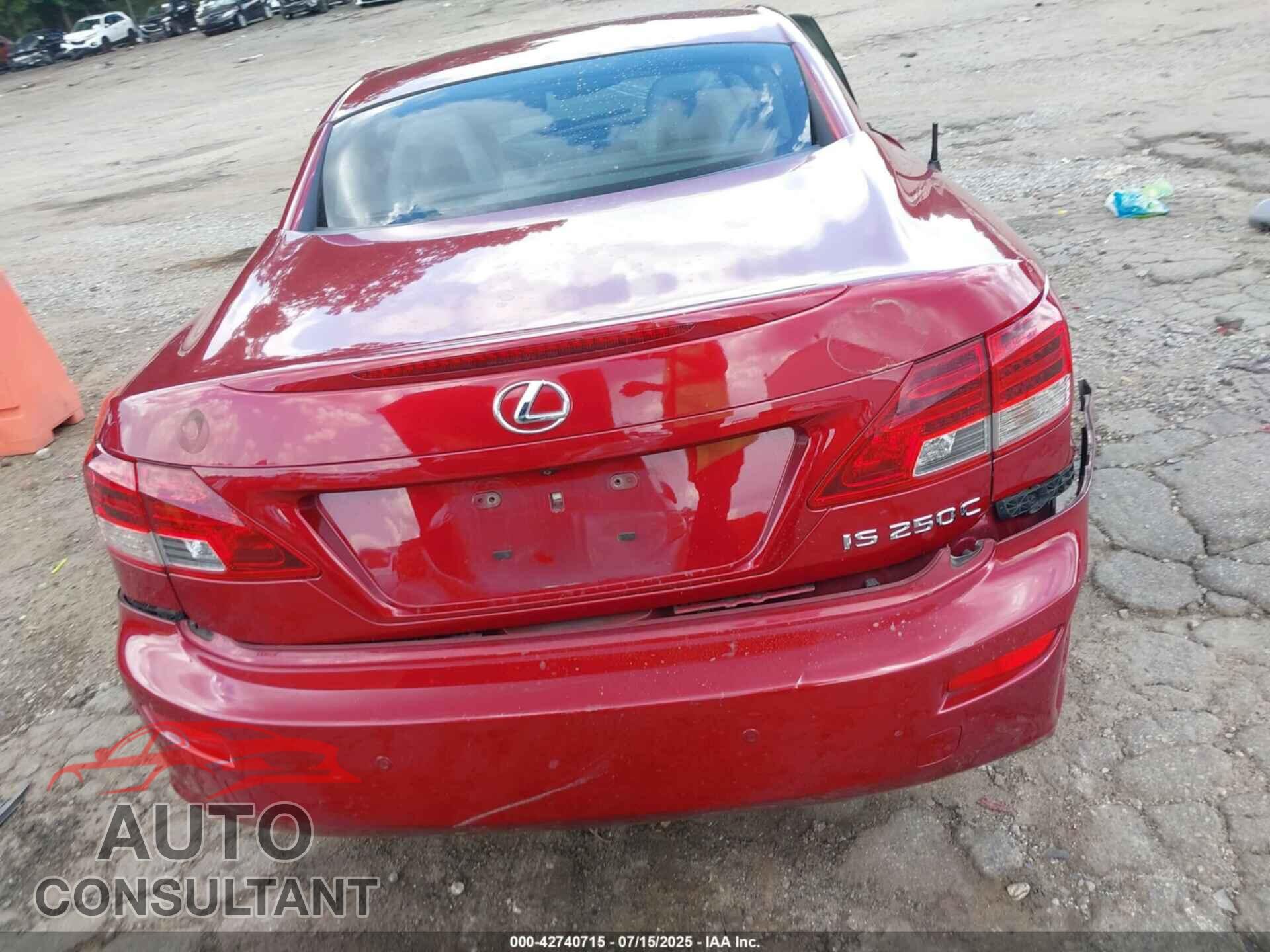 LEXUS IS 250C 2014 - JTHFF2C24E2530161
