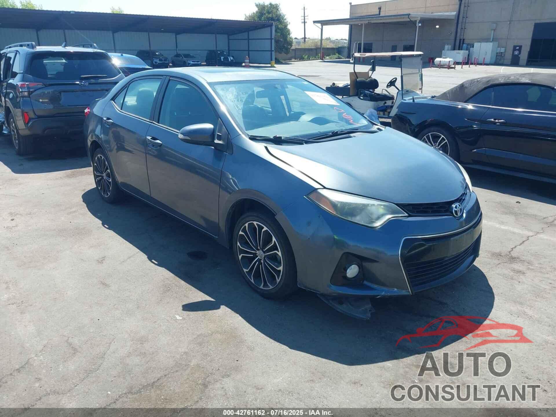 TOYOTA COROLLA 2014 - 5YFBURHE8EP052037