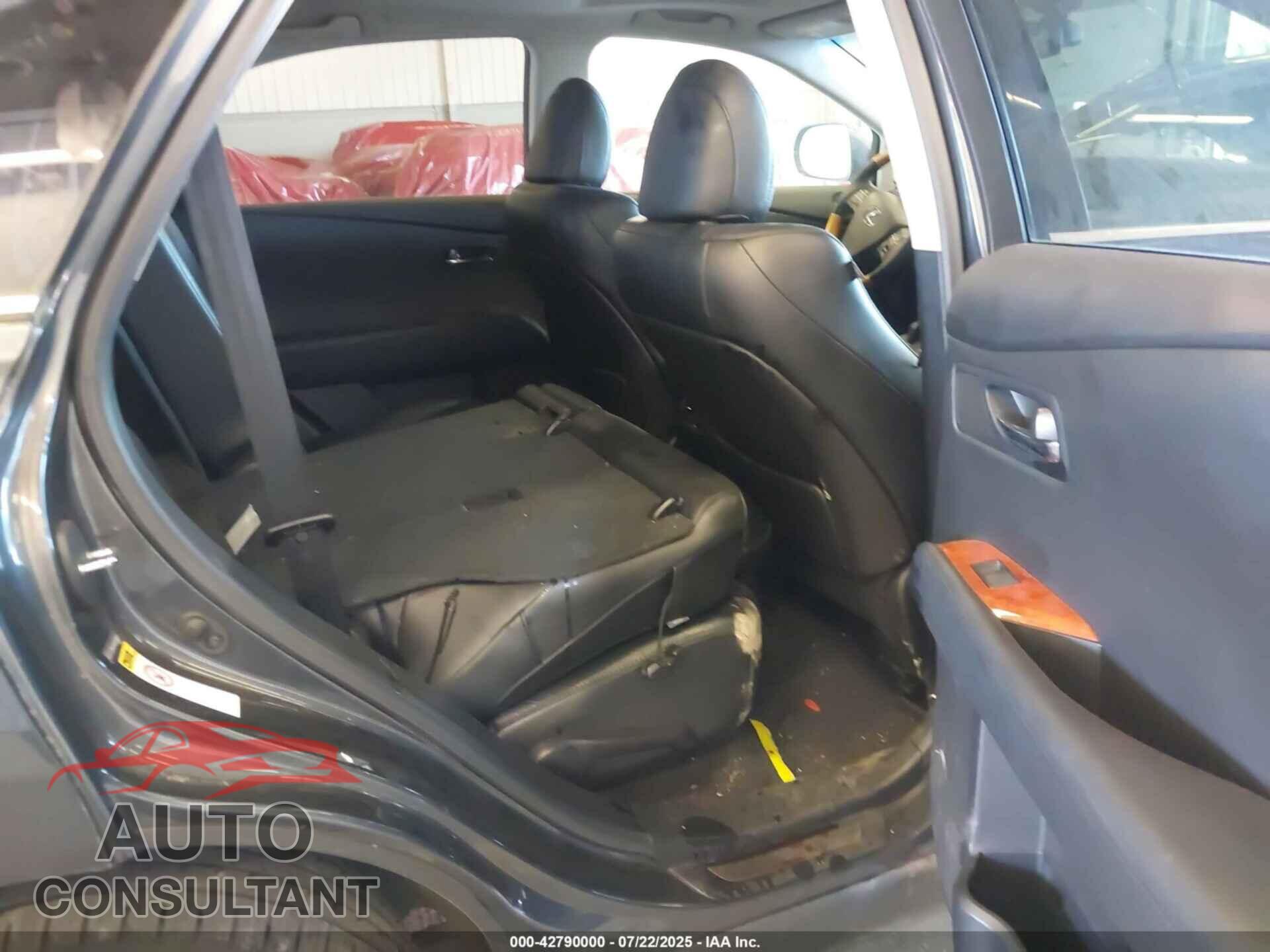 LEXUS RX 350 2011 - 2T2BK1BA1BC099091