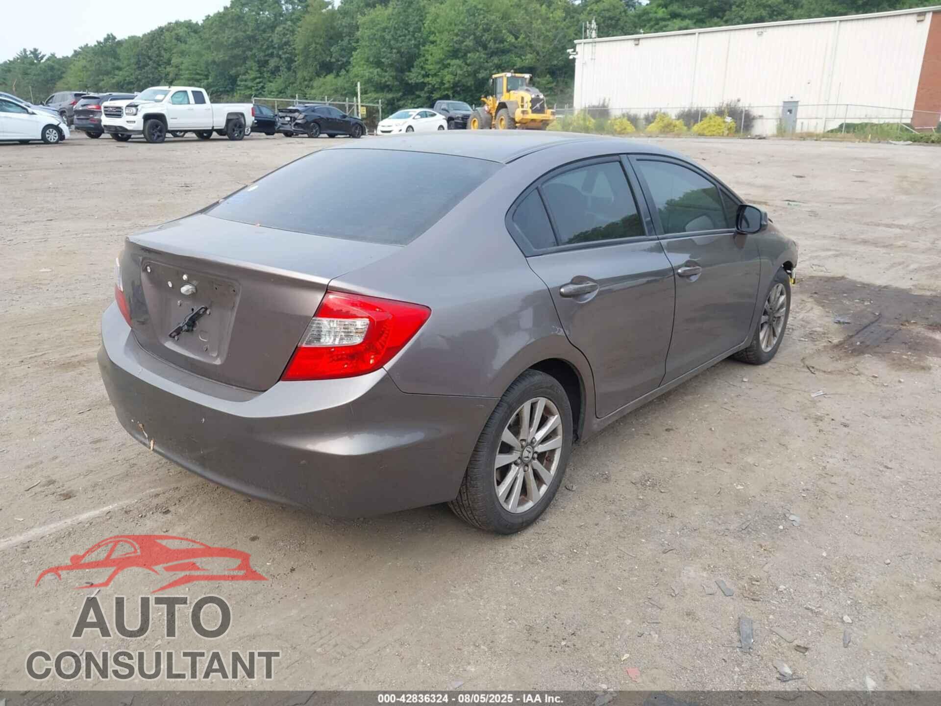 HONDA CIVIC 2012 - 2HGFB2F89CH607125