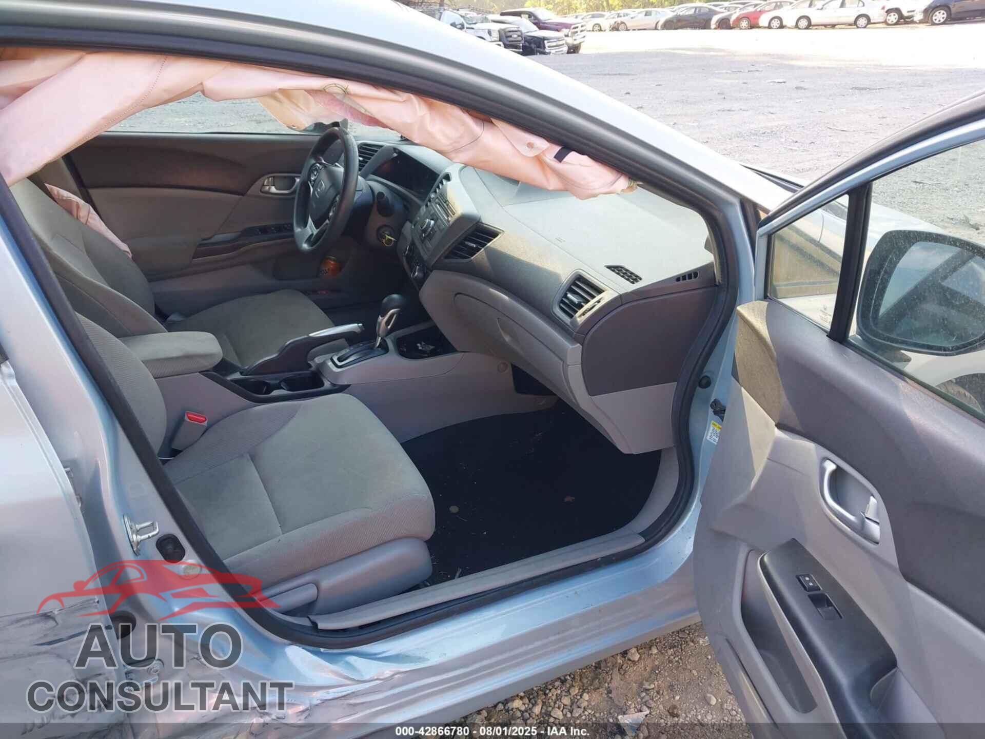 HONDA CIVIC 2012 - 19XFB2F87CE355143