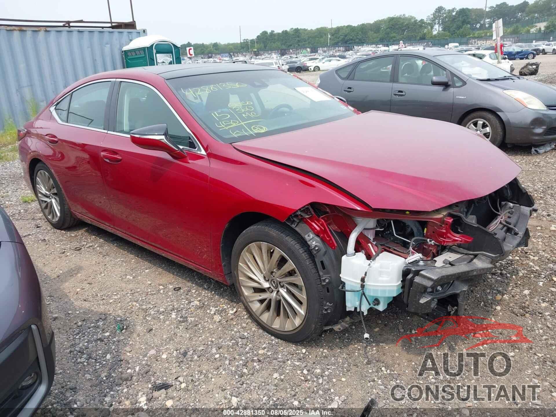 LEXUS ES 350 2019 - 58ABZ1B11KU018727