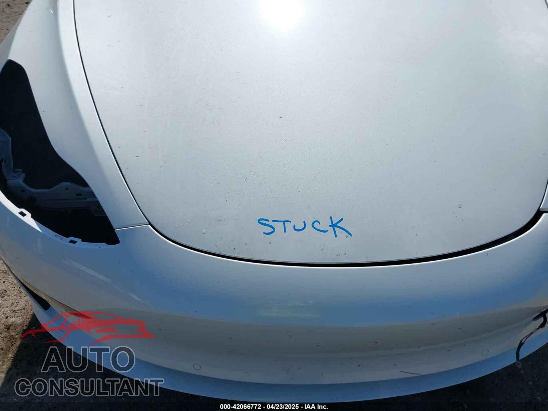 TESLA MODEL 3 2022 - 5YJ3E1EB4NF181580