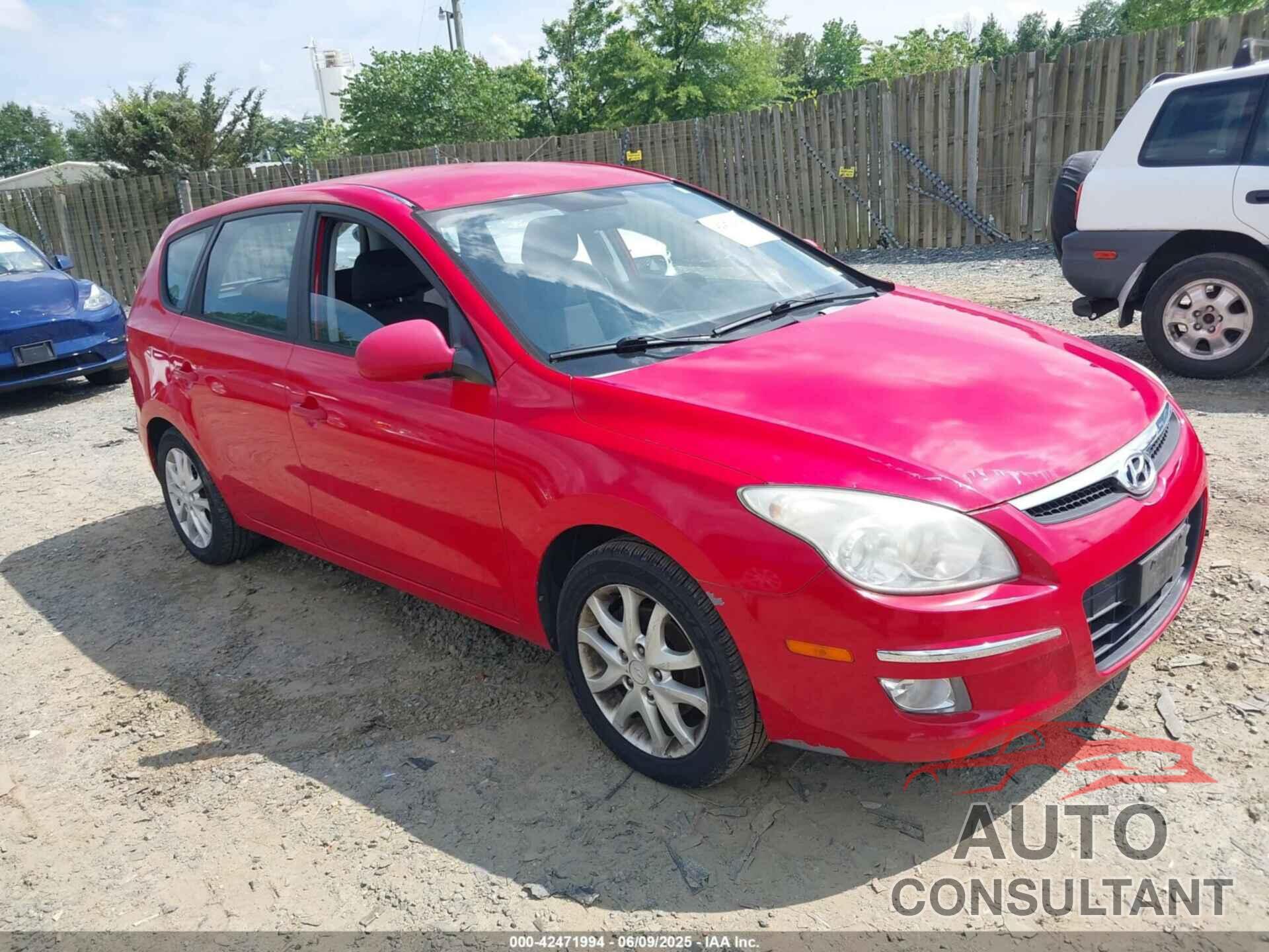 HYUNDAI ELANTRA TOURING 2009 - KMHDC86E89U039897