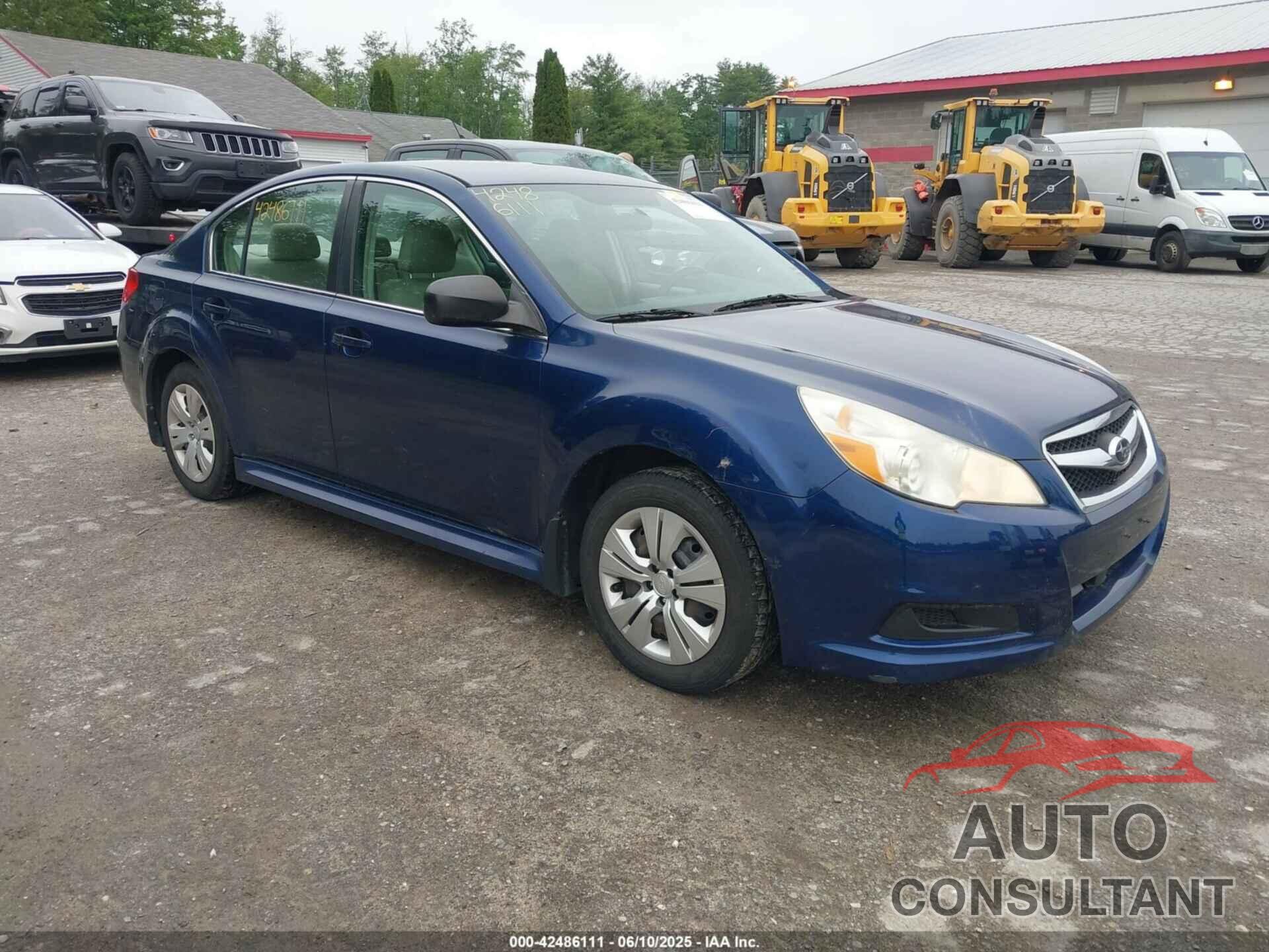 SUBARU LEGACY 2010 - 4S3BMAA68A1218754
