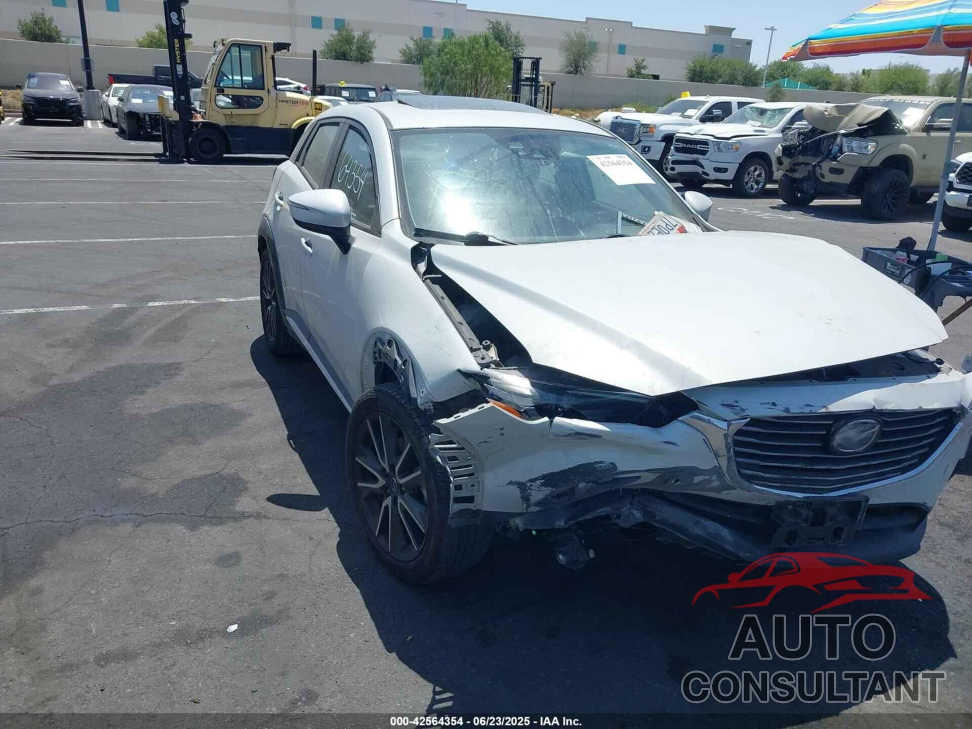 MAZDA CX-3 2016 - JM1DKBD78G0114661