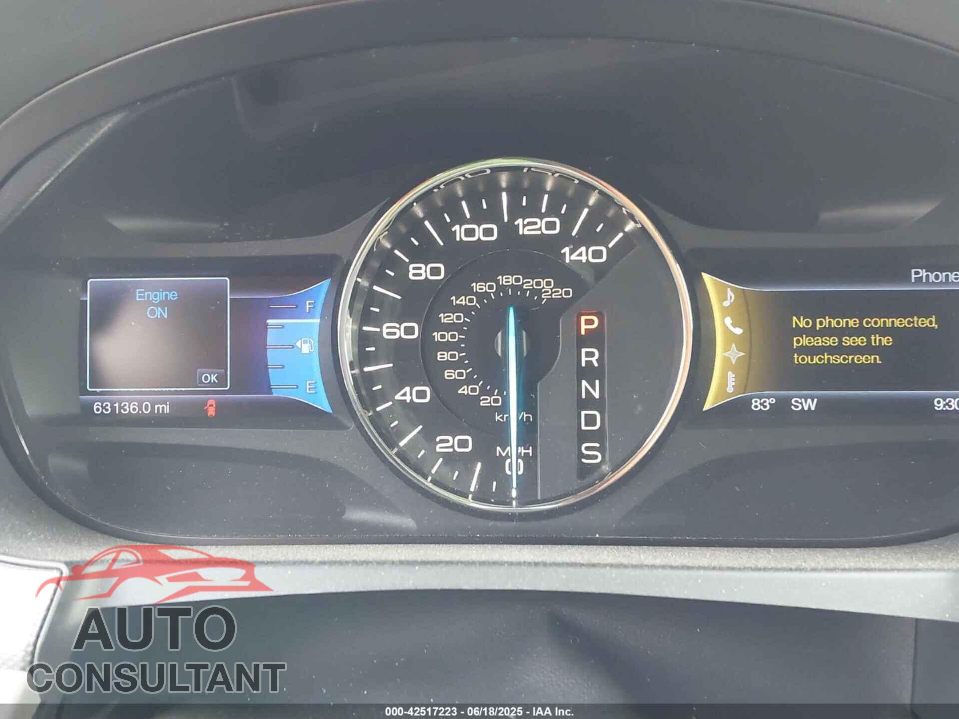 FORD EDGE 2013 - 2FMDK3JC6DBB06023