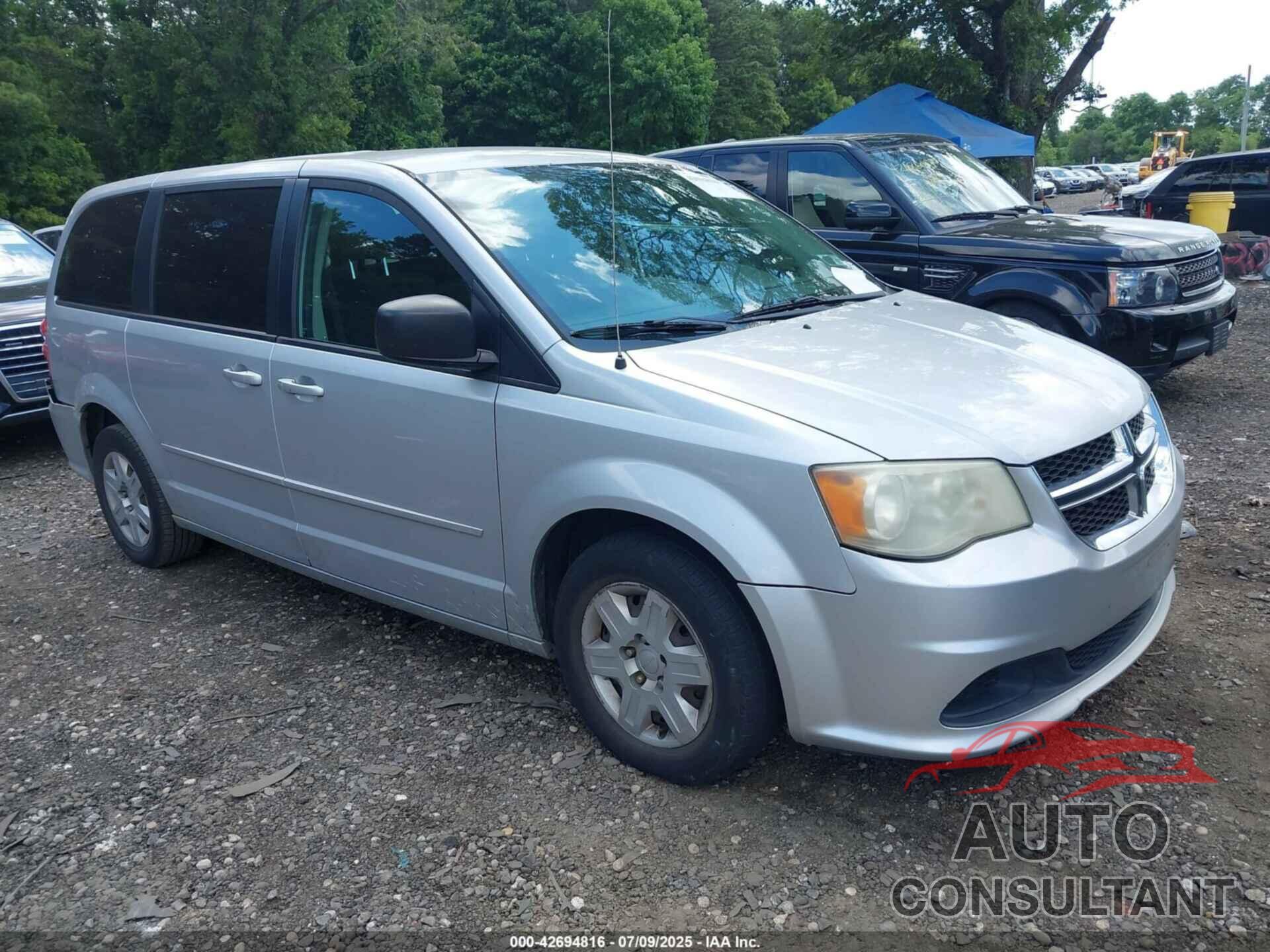DODGE GRAND CARAVAN 2012 - 2C4RDGBG7CR234127